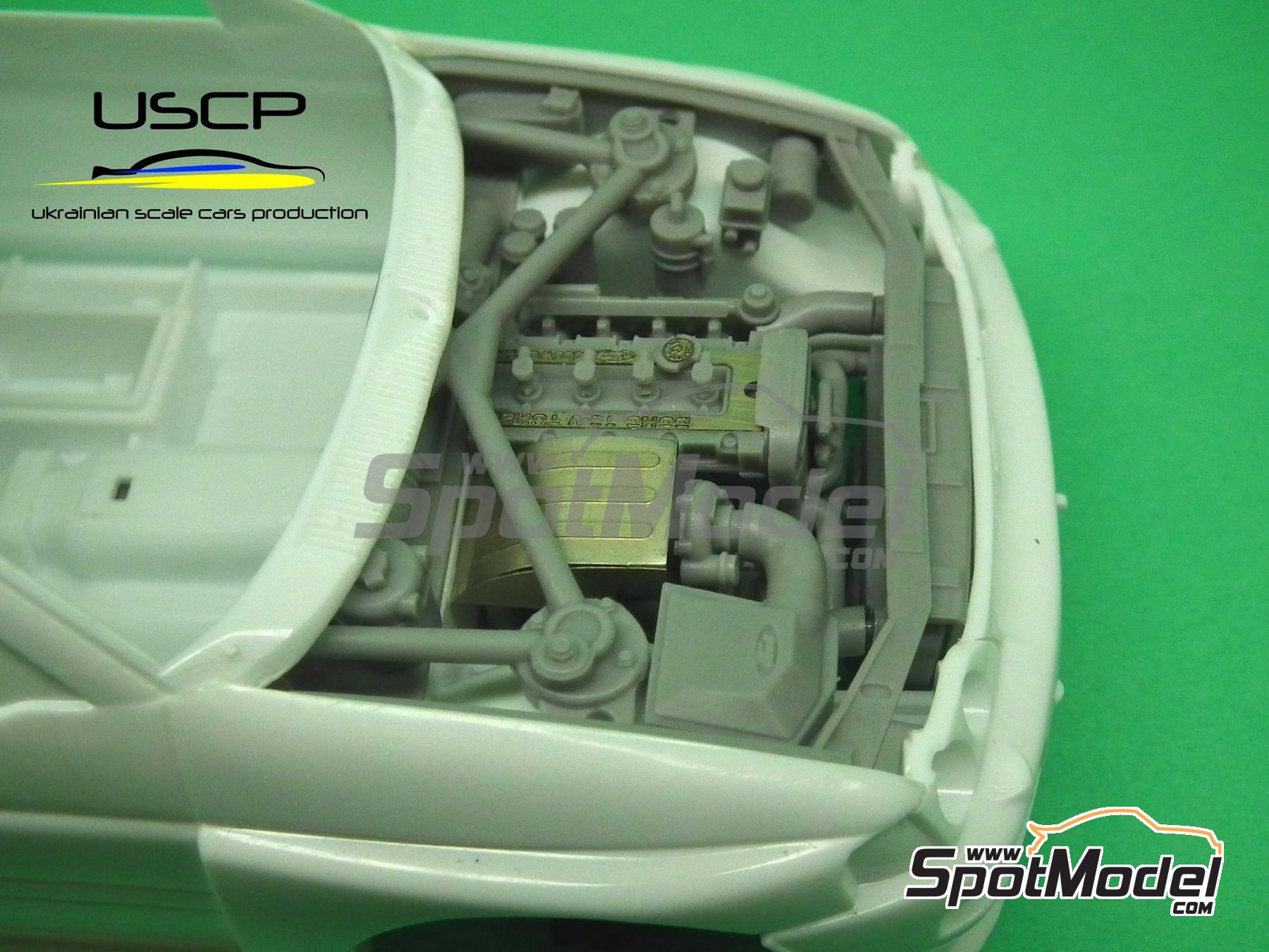 Image 17: Ford Escort RS Cosworth | Motor en escala&nbsp;1/24 fabricado por USCP (ref.&nbsp;24T035)