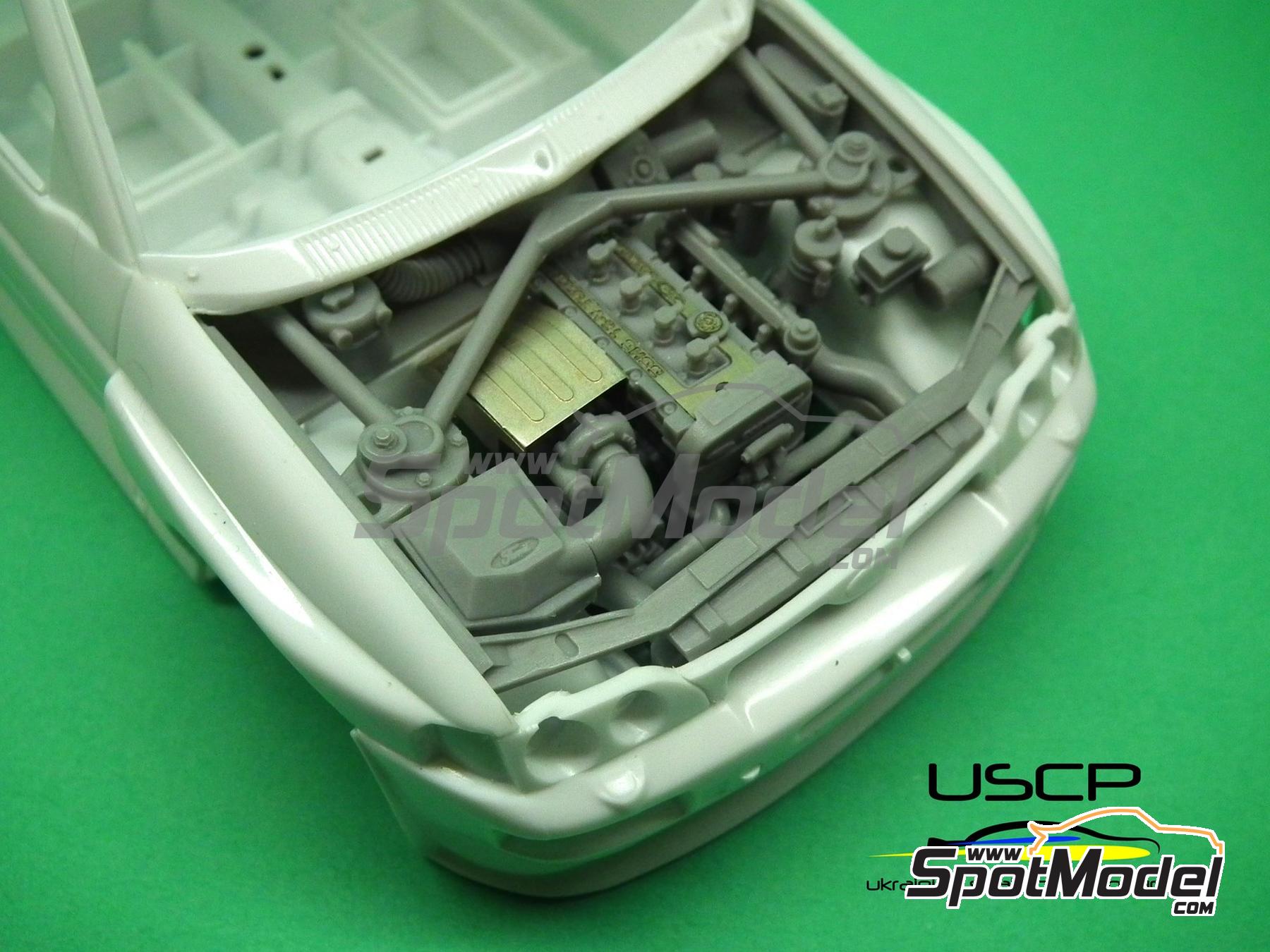 Image 18: Ford Escort RS Cosworth | Motor en escala&nbsp;1/24 fabricado por USCP (ref.&nbsp;24T035)