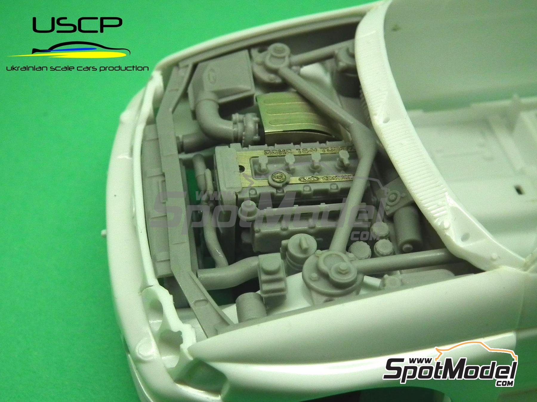 Image 22: Ford Escort RS Cosworth | Motor en escala&nbsp;1/24 fabricado por USCP (ref.&nbsp;24T035)