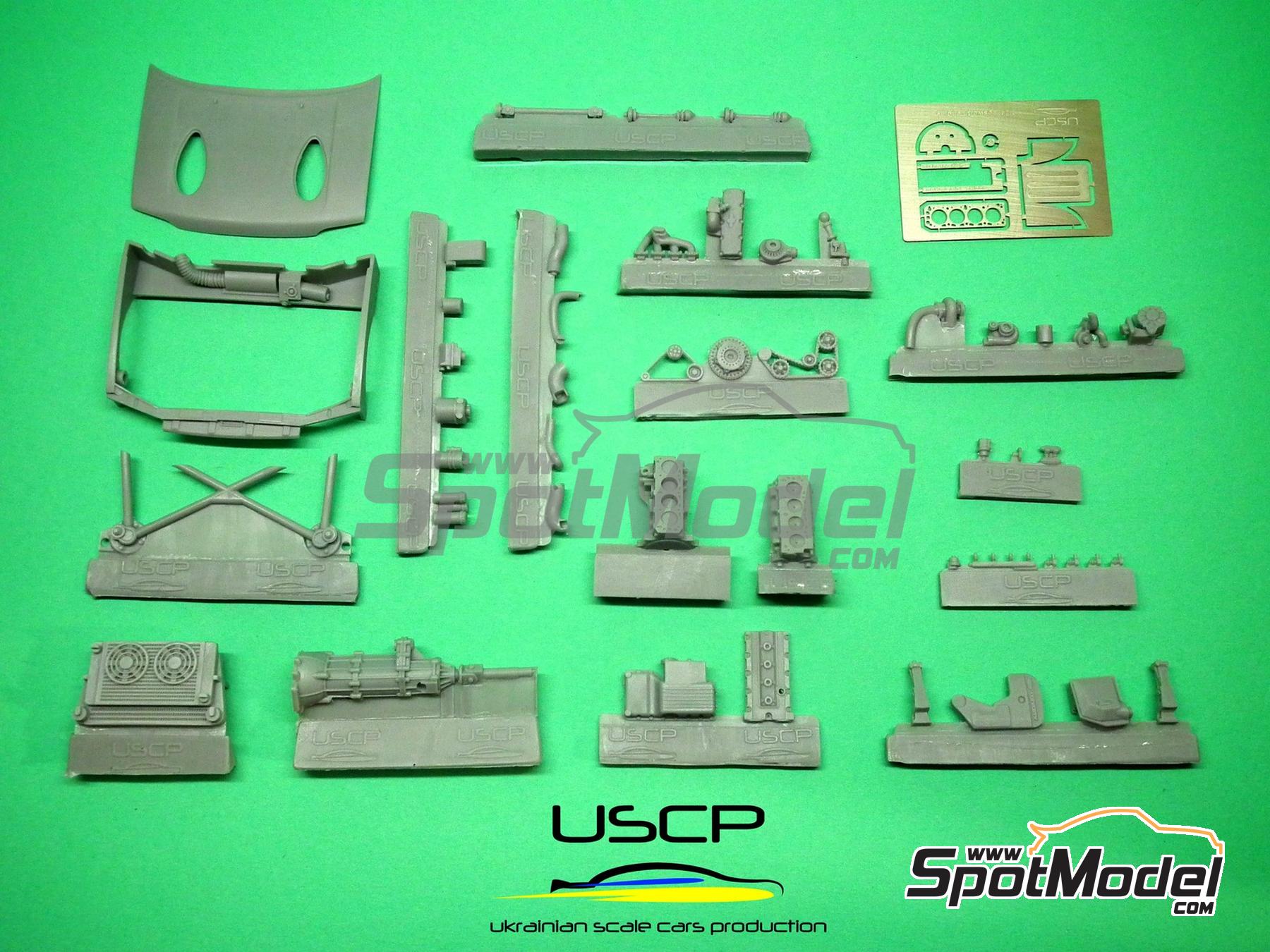 Image 29: Ford Escort RS Cosworth | Motor en escala&nbsp;1/24 fabricado por USCP (ref.&nbsp;24T035)