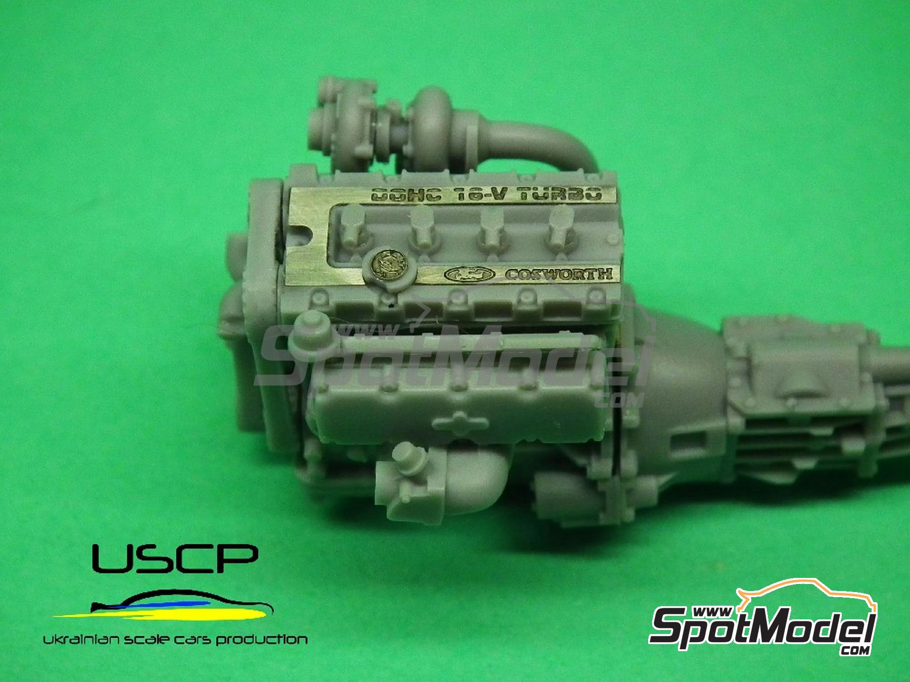 Image 2: Ford Cosworth YB Engine | Engine in 1/24 scale manufactured by USCP (ref.&nbsp;24T036)