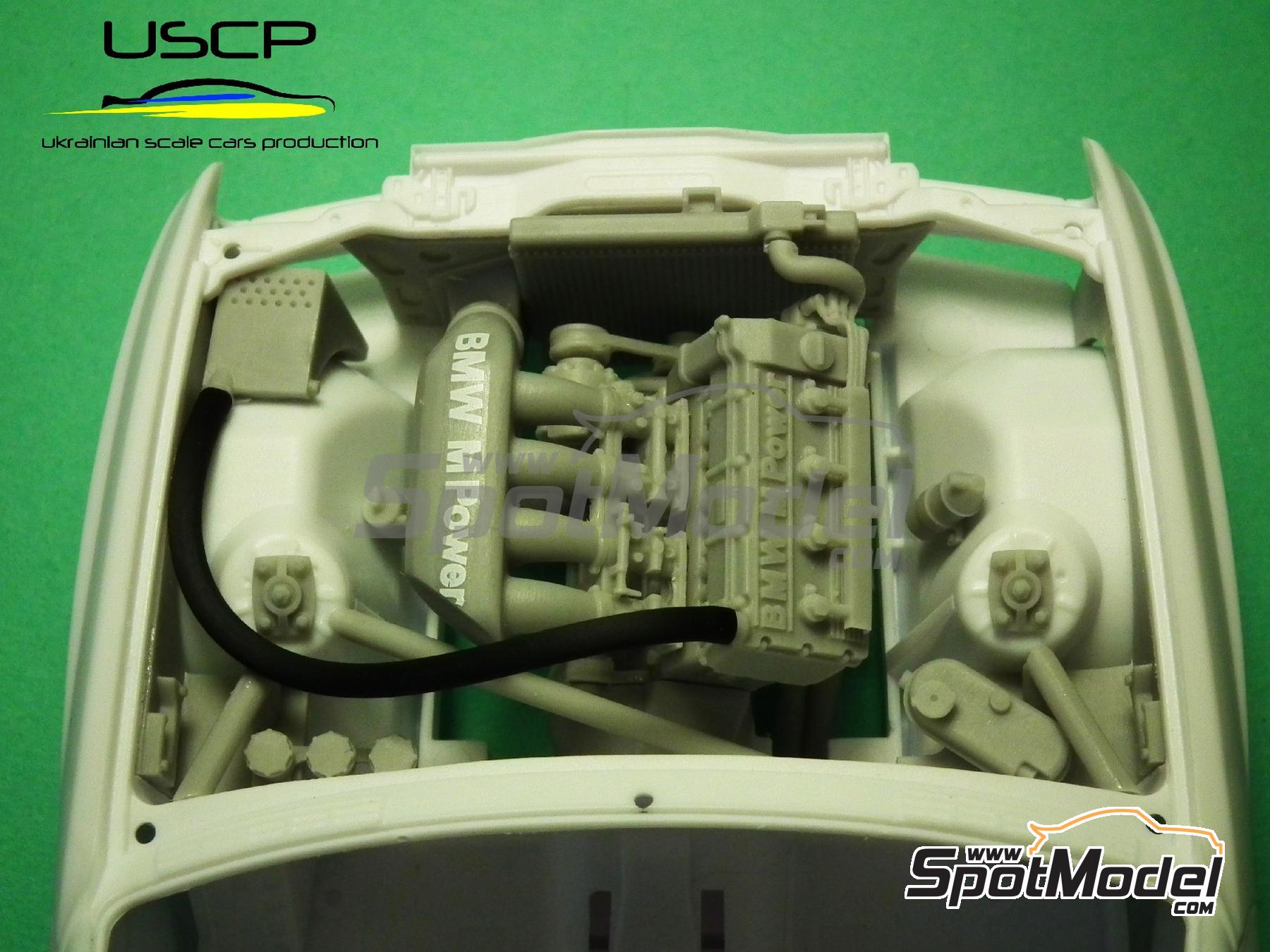 Image 11: BMW MPower S14 M3 | Engine in 1/24 scale manufactured by USCP (ref. 24T040)