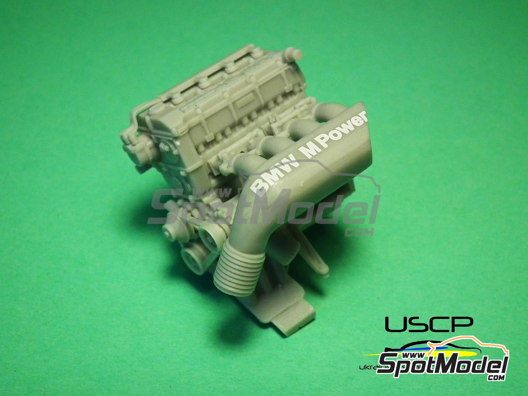 Image 16: BMW MPower S14 M3 | Engine in 1/24 scale manufactured by USCP (ref. 24T040)