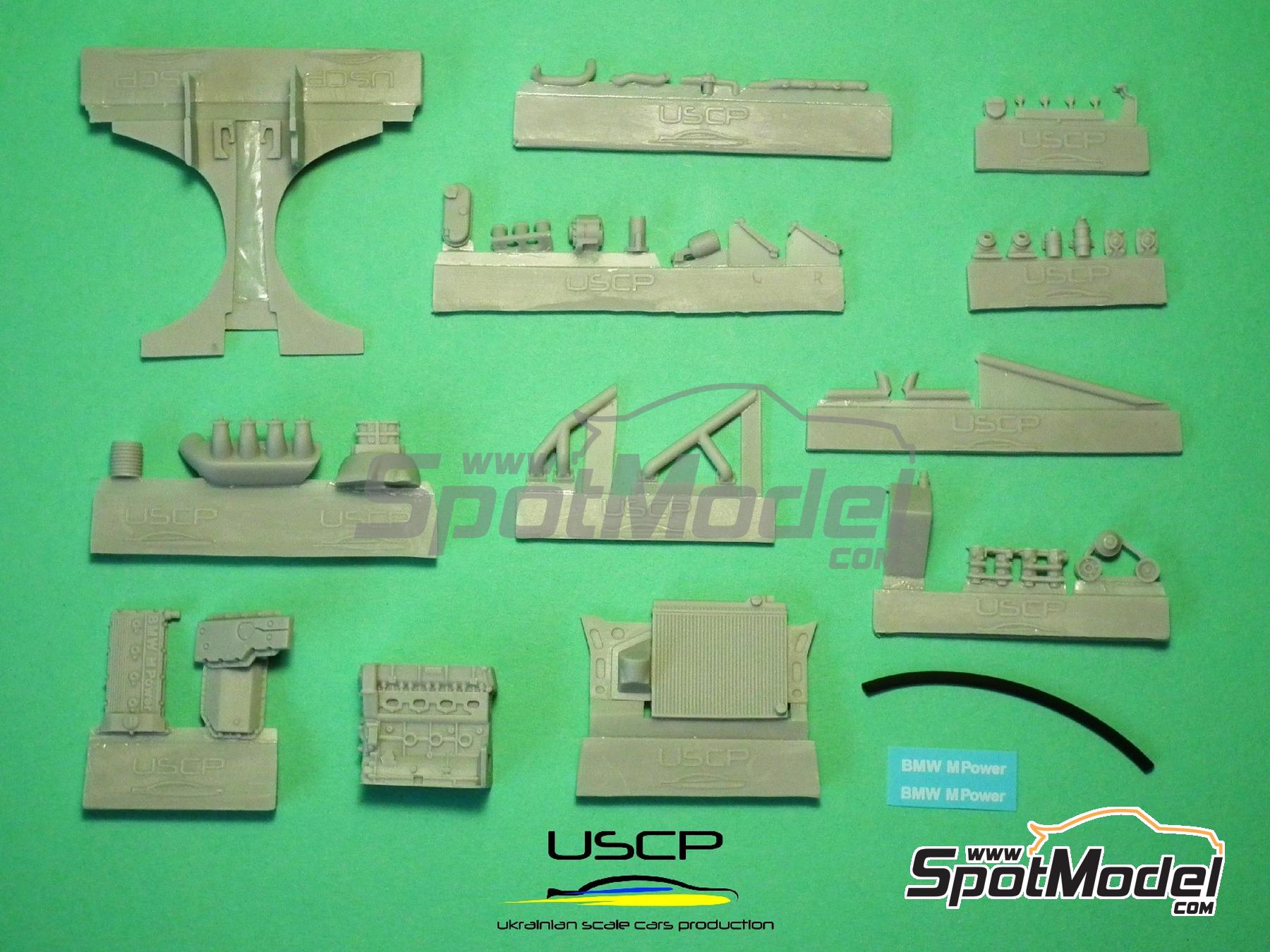 Image 21: BMW MPower S14 M3 | Engine in 1/24 scale manufactured by USCP (ref. 24T040)