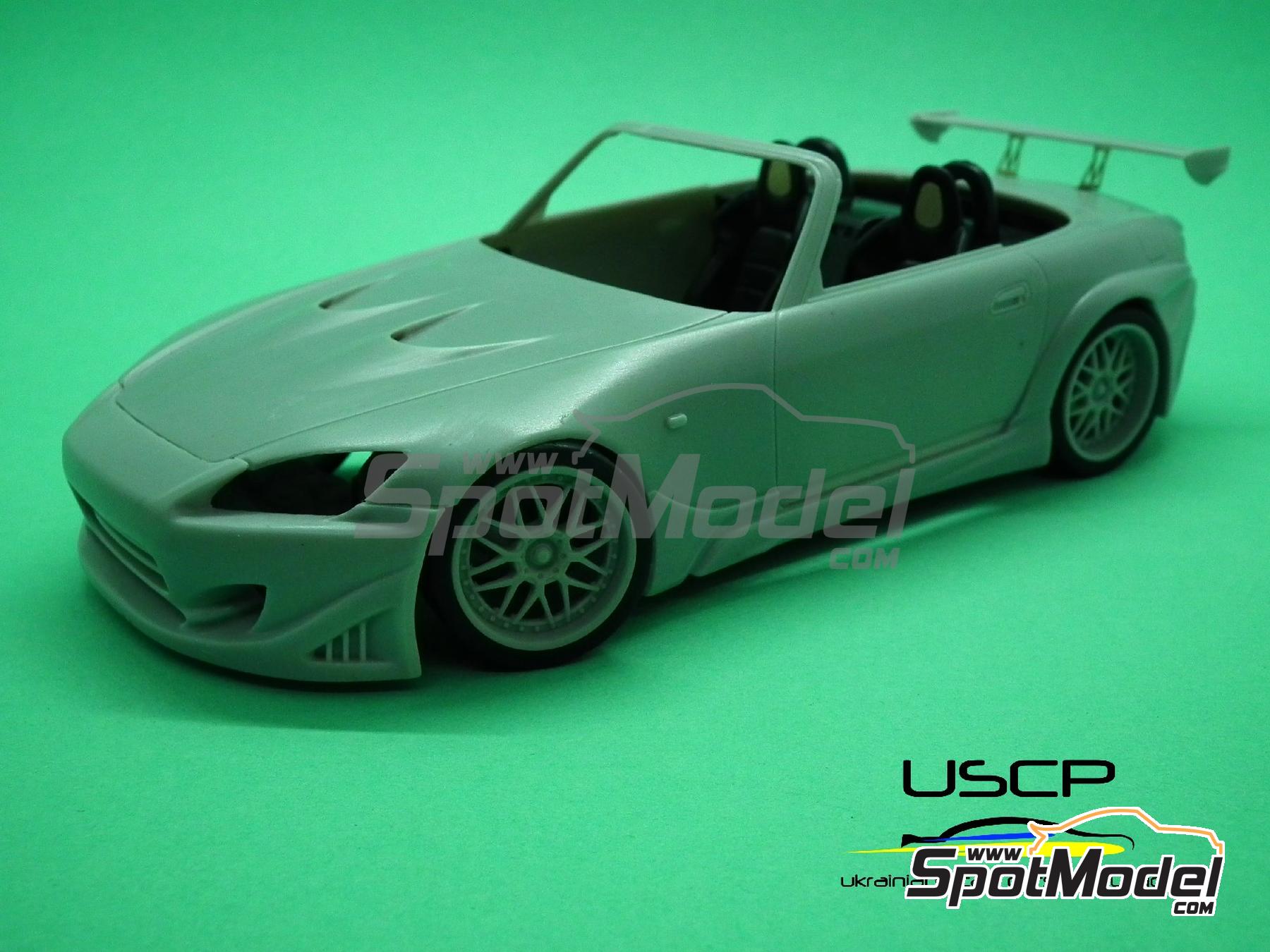 USCP 24T042: Transkit 1/24 scale - Honda S2000 sponsored by The