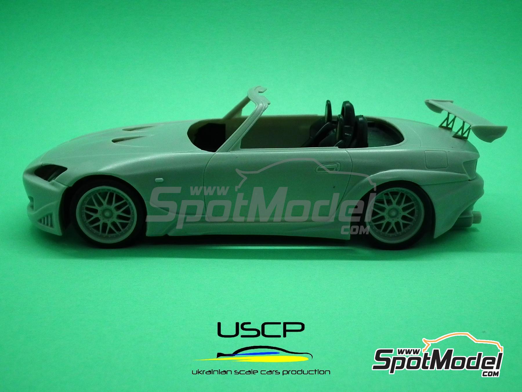 Image 2: Honda S2000 sponsored by Fast & Furious | Transkit in 1/24 scale manufactured by USCP (ref.&nbsp;24T042)