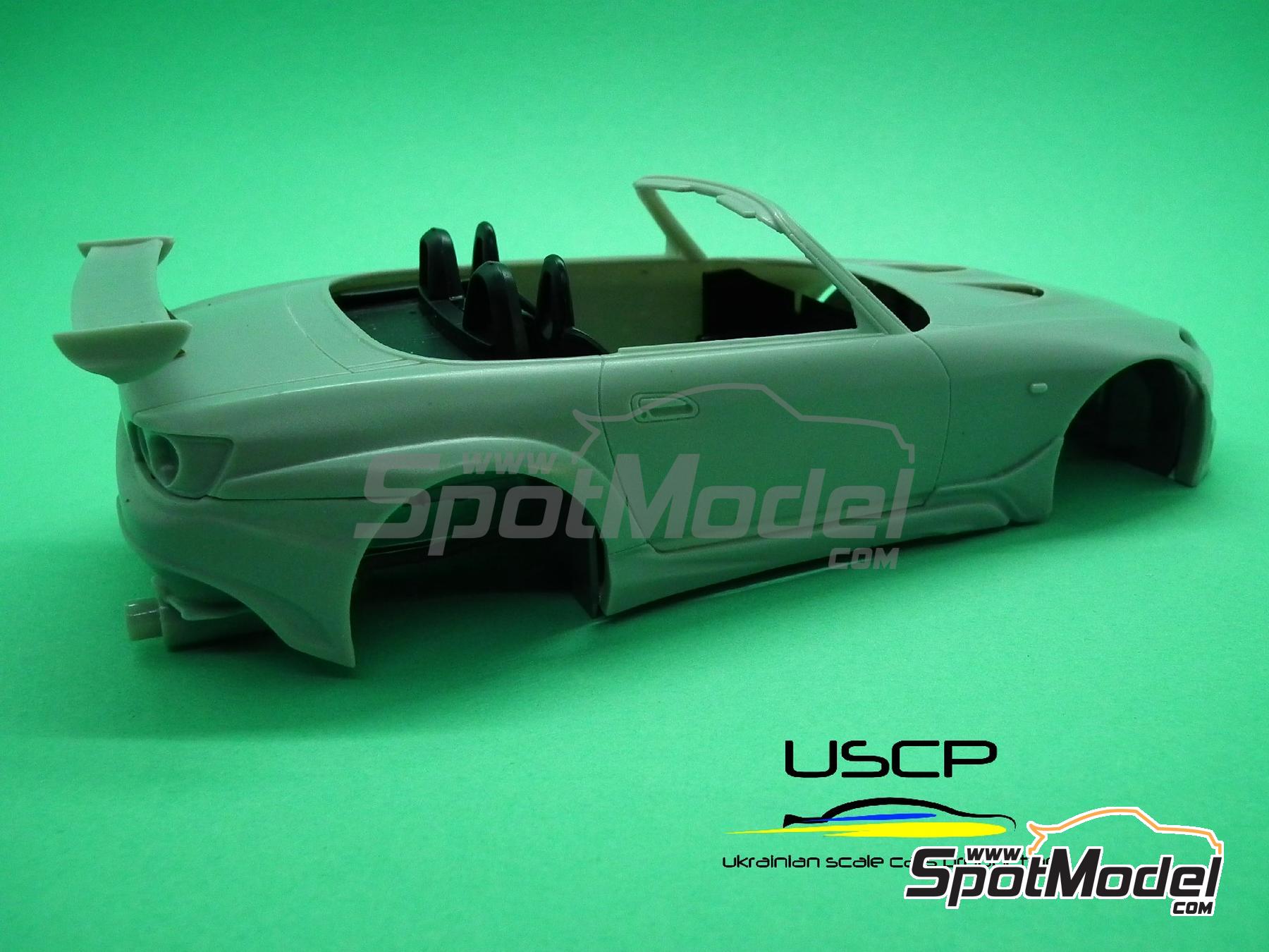Honda S2000 sponsored by The Fast And The Furious. Transkit in 1/24 scale  manufactured by USCP (ref. 24T042)