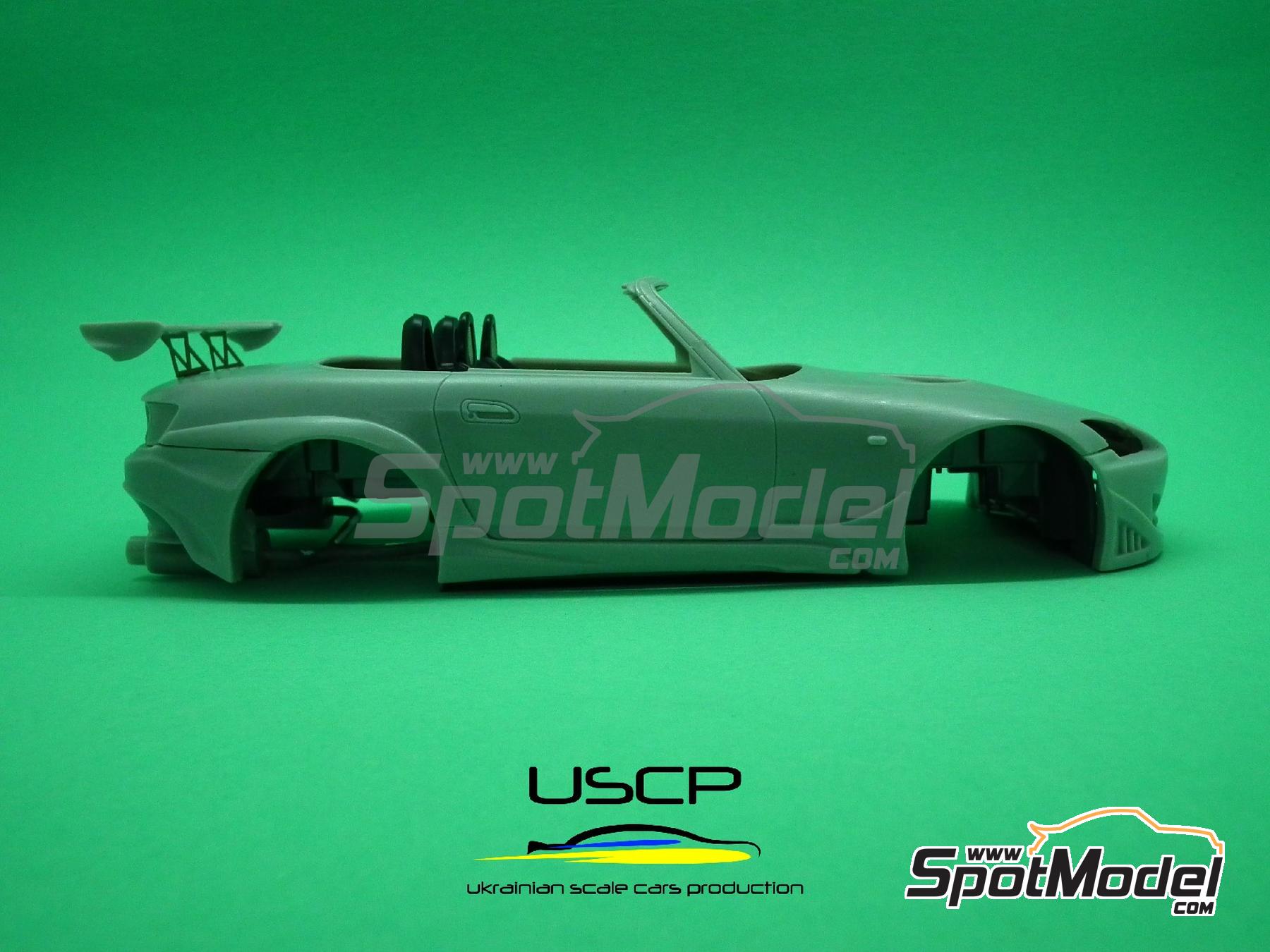 Honda S2000 sponsored by The Fast And The Furious. Transkit in 1/24 scale  manufactured by USCP (ref. 24T042)