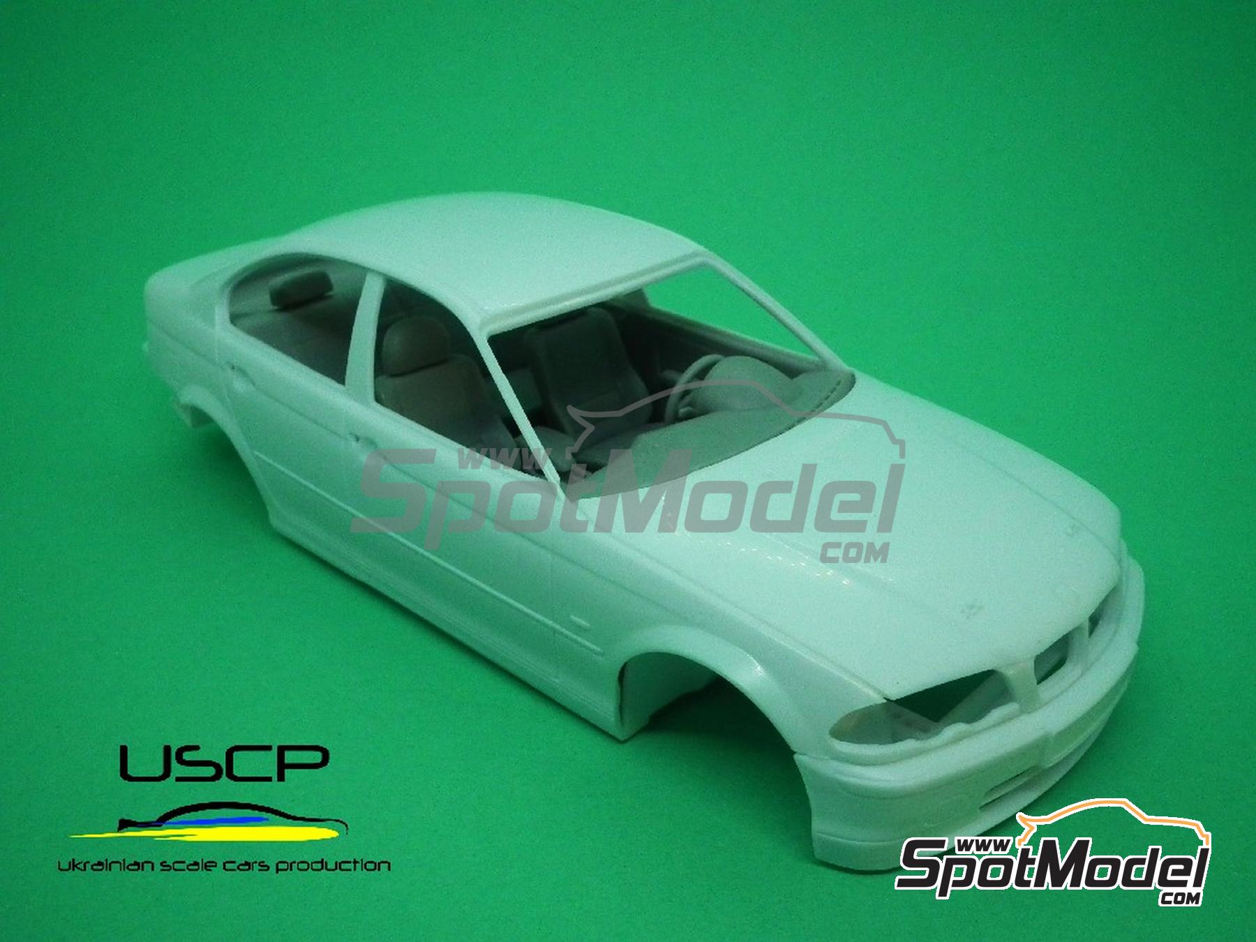 Image 15: BMW 320i e46 Street Version | Transkit in 1/24 scale manufactured by USCP (ref. 24T045)