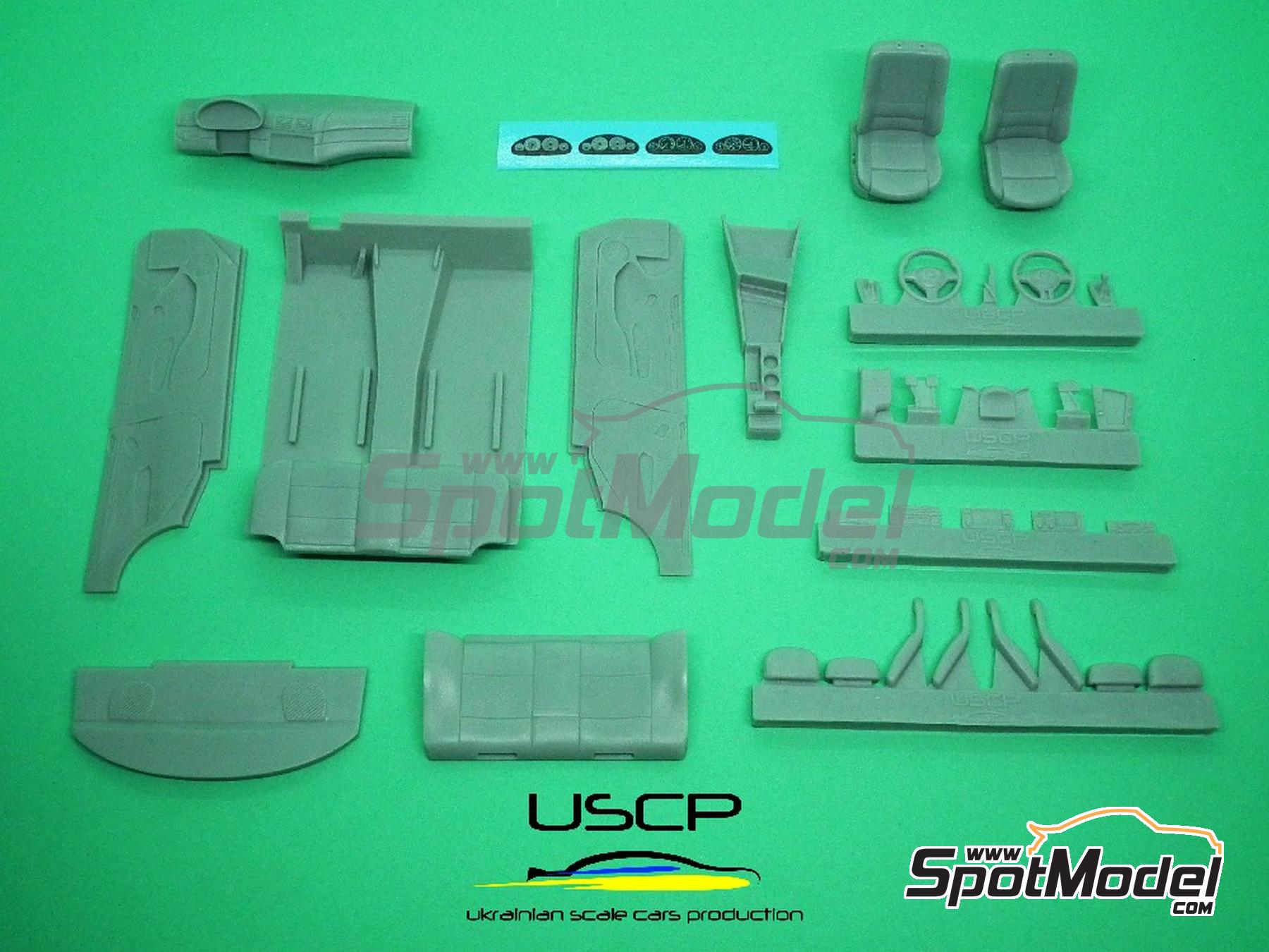 Image 17: BMW 320i e46 Street Version | Transkit in 1/24 scale manufactured by USCP (ref. 24T045)