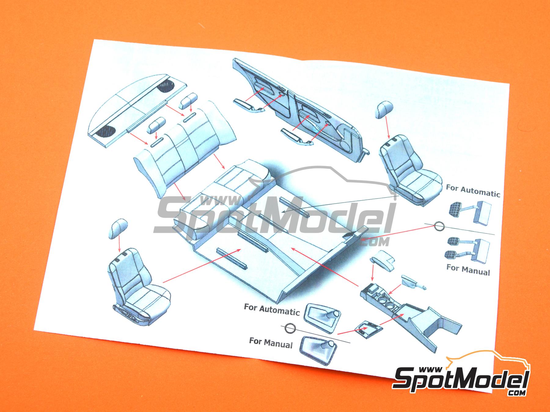 Image 19: BMW 320i e46 Street Version | Transkit in 1/24 scale manufactured by USCP (ref. 24T045)