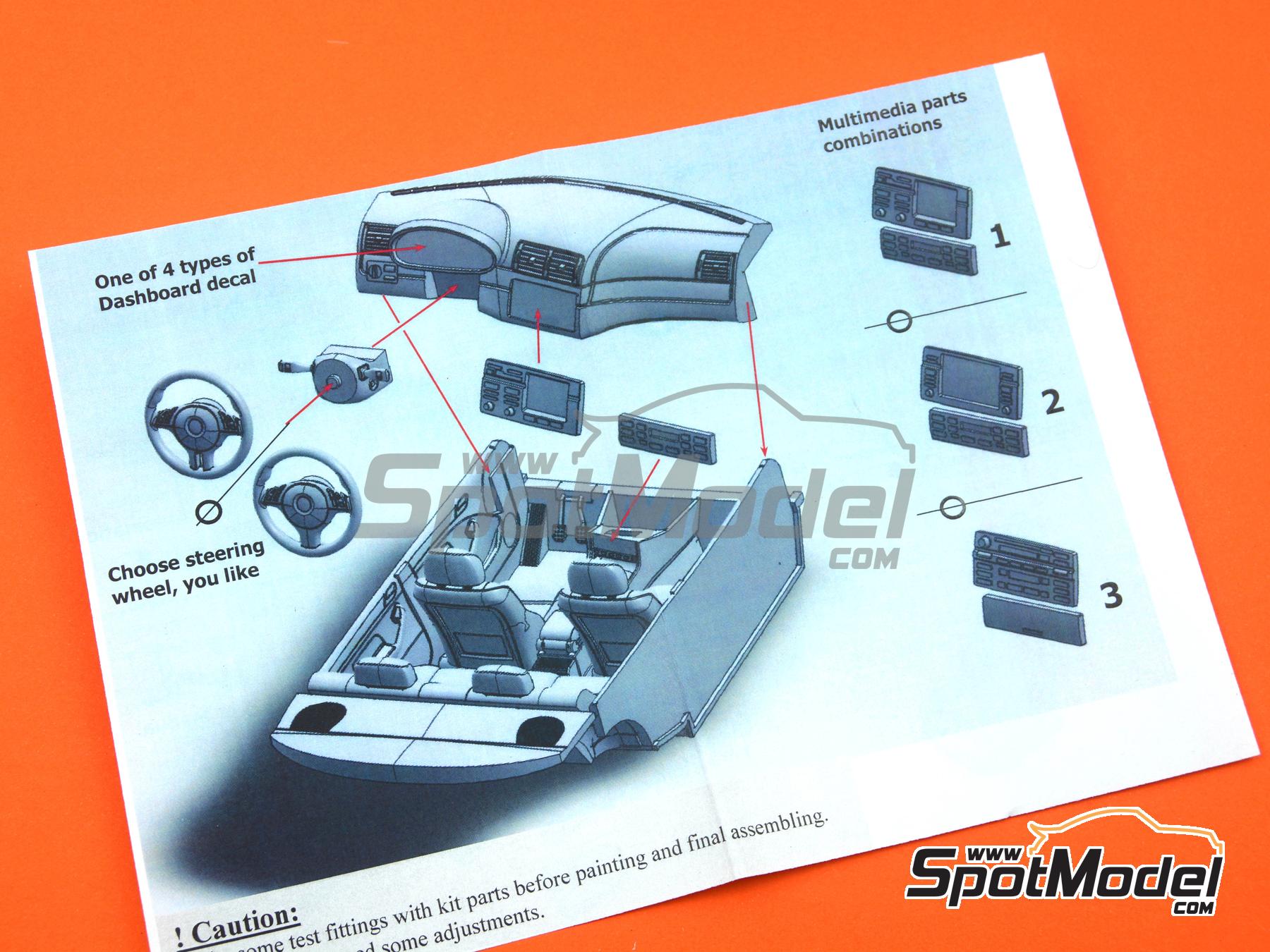Image 20: BMW 320i e46 Street Version | Transkit in 1/24 scale manufactured by USCP (ref. 24T045)