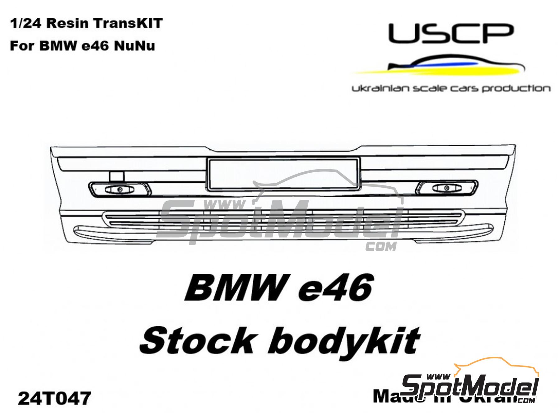 Image 1: BMW 320i e46 Stock Bodykit | Transkit in 1/24 scale manufactured by USCP (ref.&nbsp;24T047)