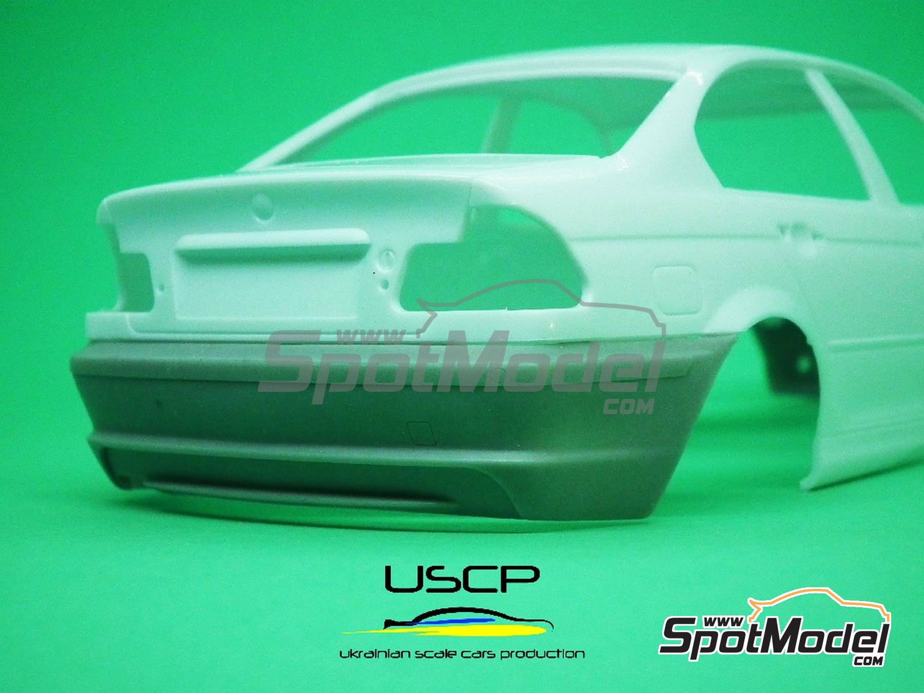 Image 6: BMW 320i e46 M-tech 2 Bodykit | Transkit in 1/24 scale manufactured by USCP (ref.&nbsp;24T048)