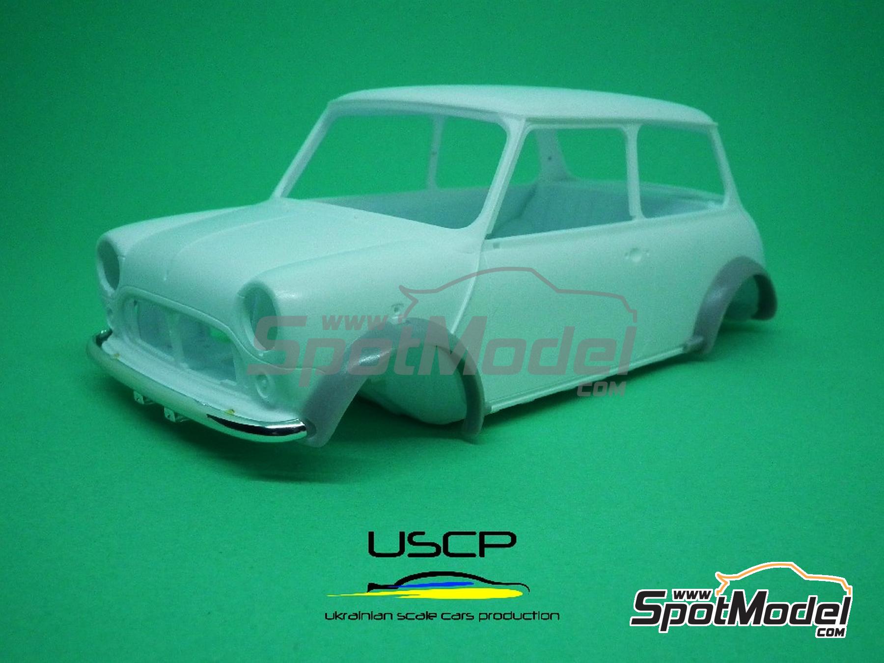 Image 1: Mini MPI Late type Wheel Arches | Detail in 1/24 scale manufactured by USCP (ref. 24T052)