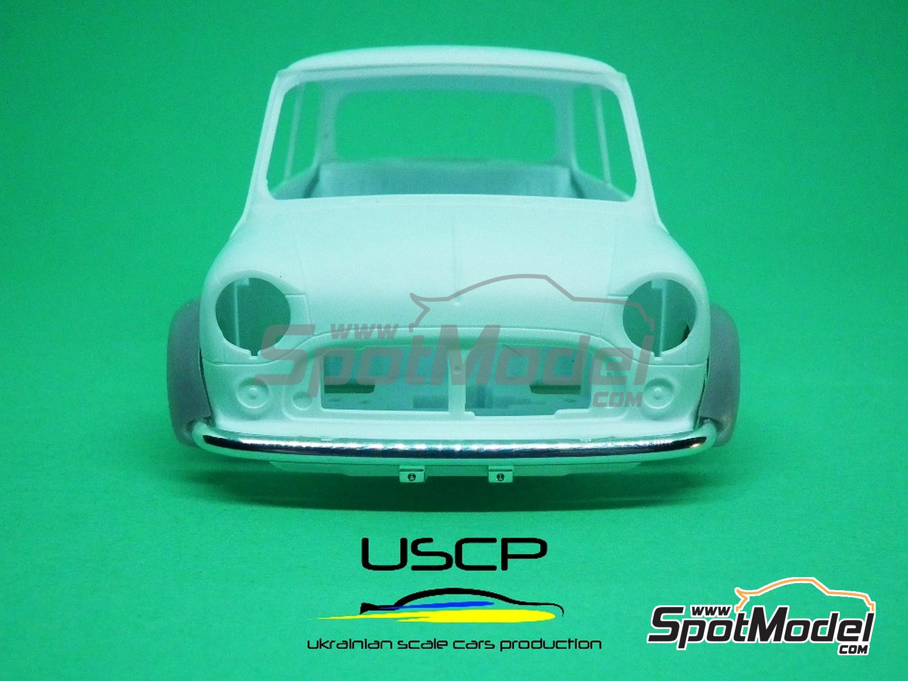 Image 3: Mini MPI Late type Wheel Arches | Detail in 1/24 scale manufactured by USCP (ref. 24T052)