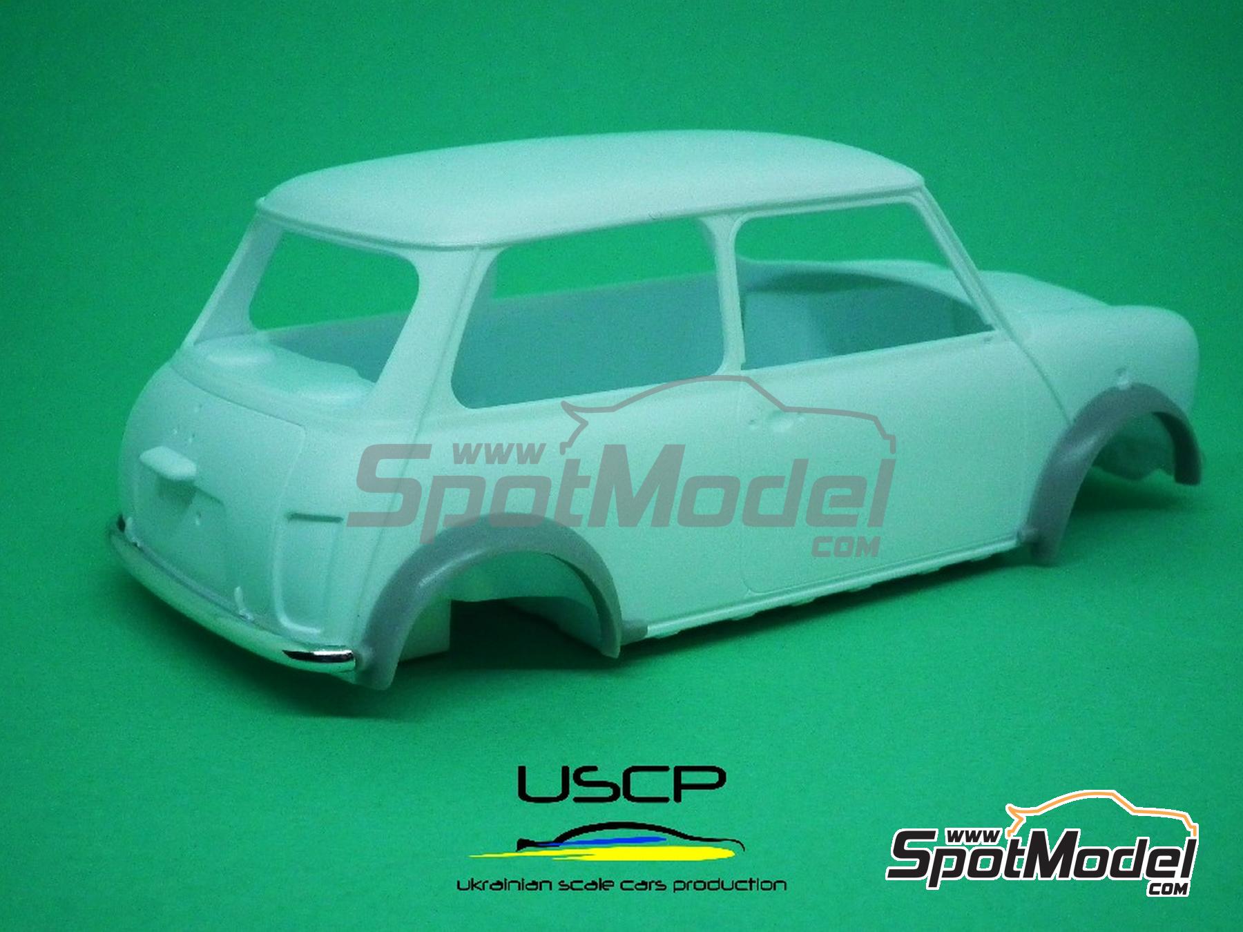 Image 5: Mini MPI Late type Wheel Arches | Detail in 1/24 scale manufactured by USCP (ref. 24T052)
