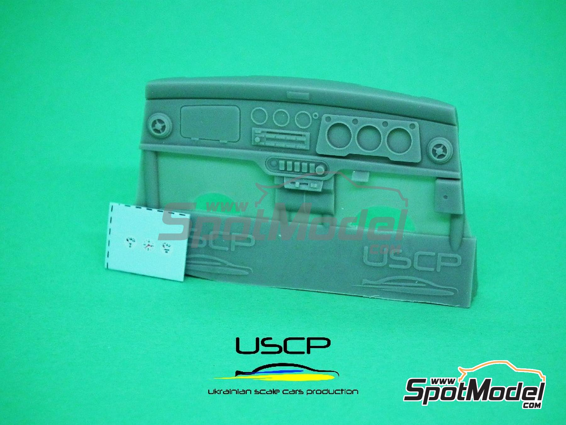 Image 1: Mini MPI without A/C right hand drive | Dashboard in 1/24 scale manufactured by USCP (ref.&nbsp;24T057)