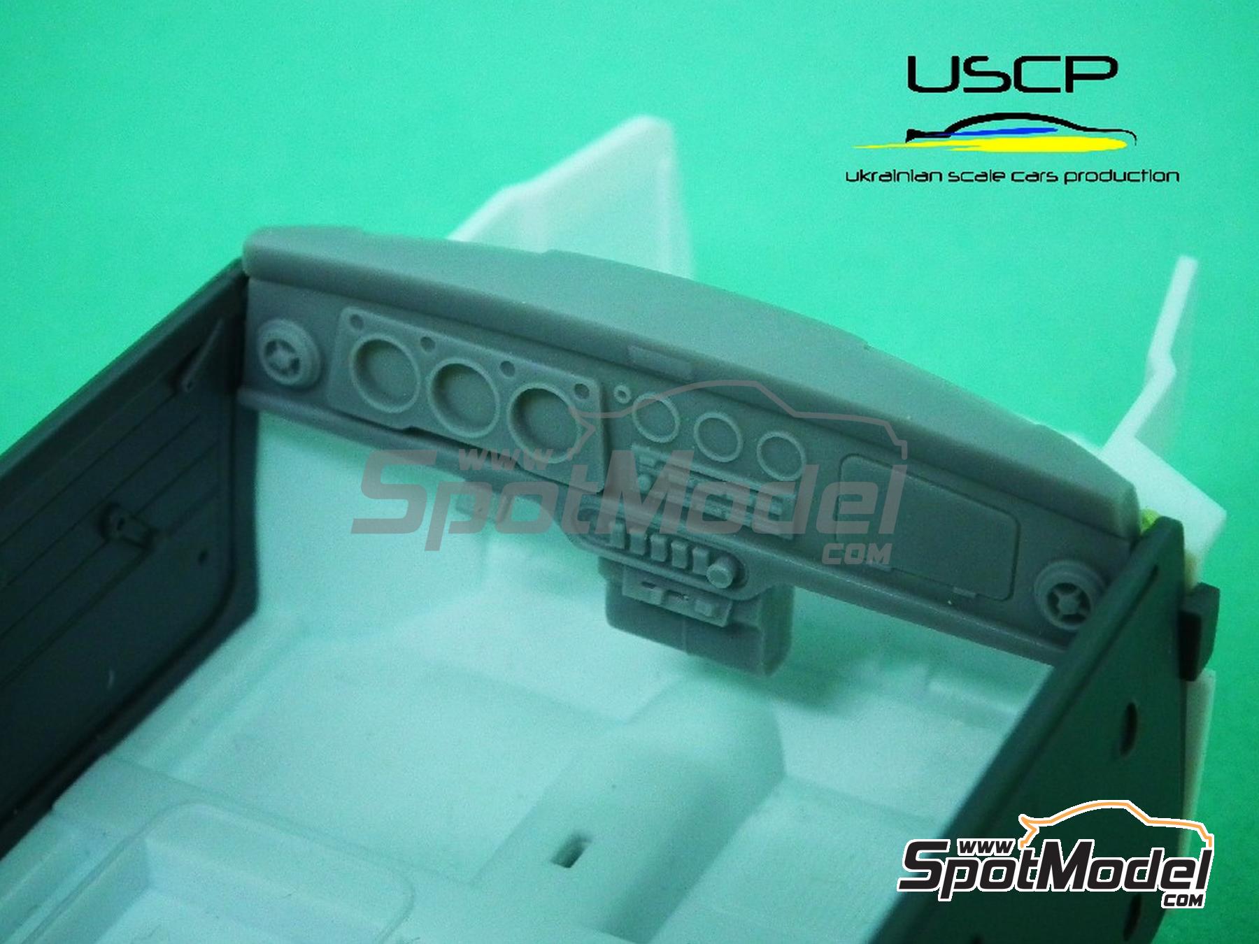 Image 2: Mini MPI without A/C Left Hand Drive | Dashboard in 1/24 scale manufactured by USCP (ref.&nbsp;24T058)