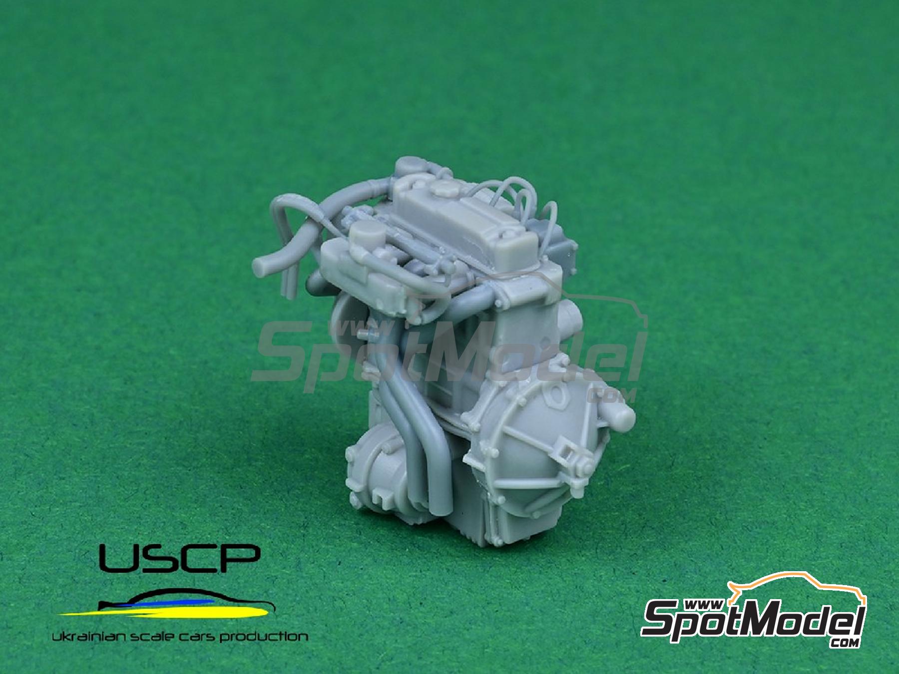 Image 10: Mini Cooper MPI | Motor en escala&nbsp;1/24 fabricado por USCP (ref.&nbsp;24T059)