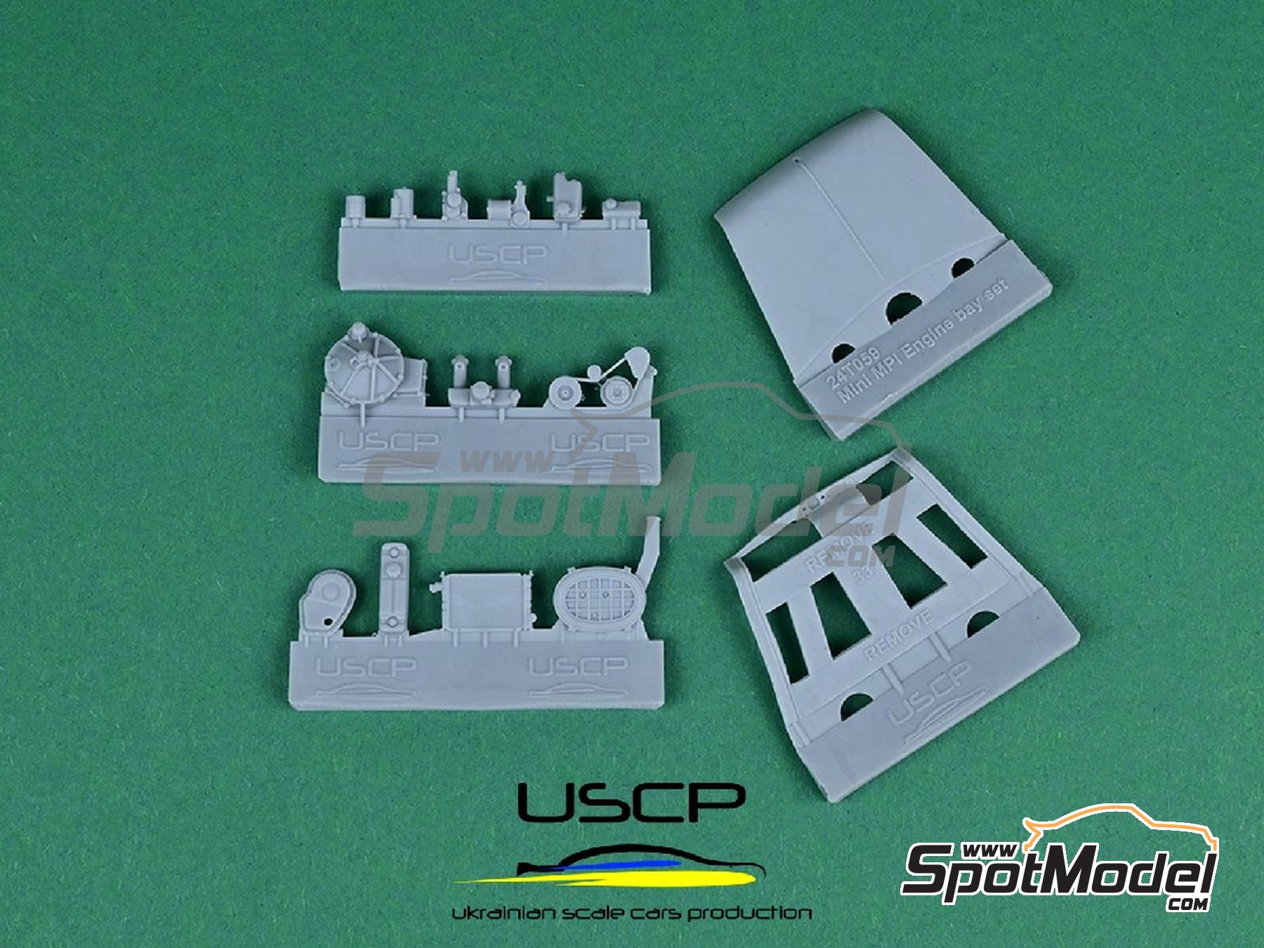 Image 17: Mini Cooper MPI | Motor en escala&nbsp;1/24 fabricado por USCP (ref.&nbsp;24T059)
