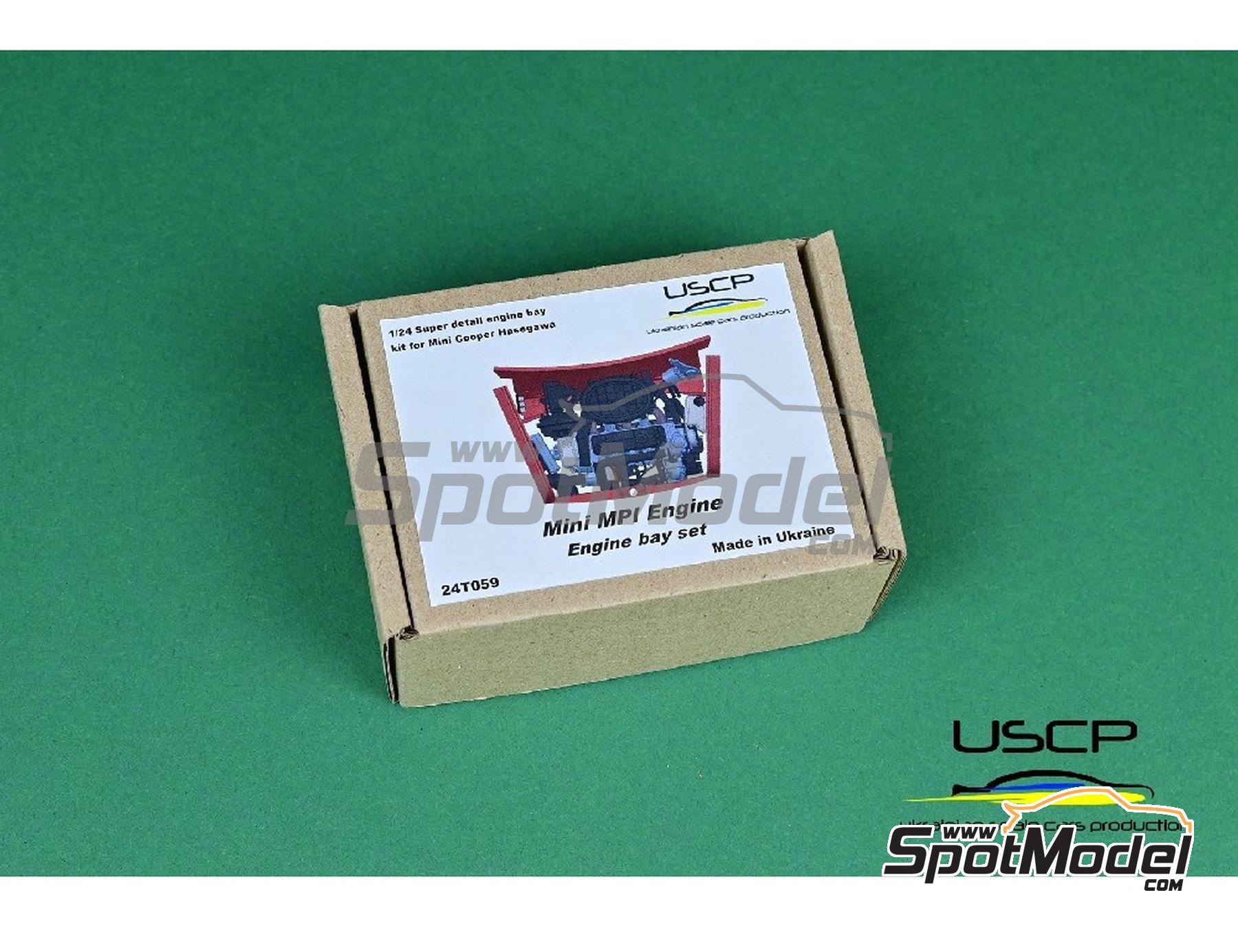 Image 18: Mini Cooper MPI | Motor en escala&nbsp;1/24 fabricado por USCP (ref.&nbsp;24T059)