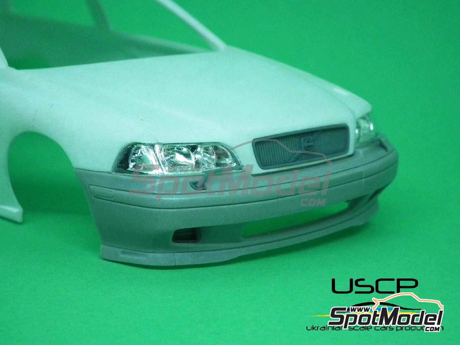 Image 1: Volvo S40 front bumper - Street version | Transkit in 1/24 scale manufactured by USCP (ref.&nbsp;24T064)