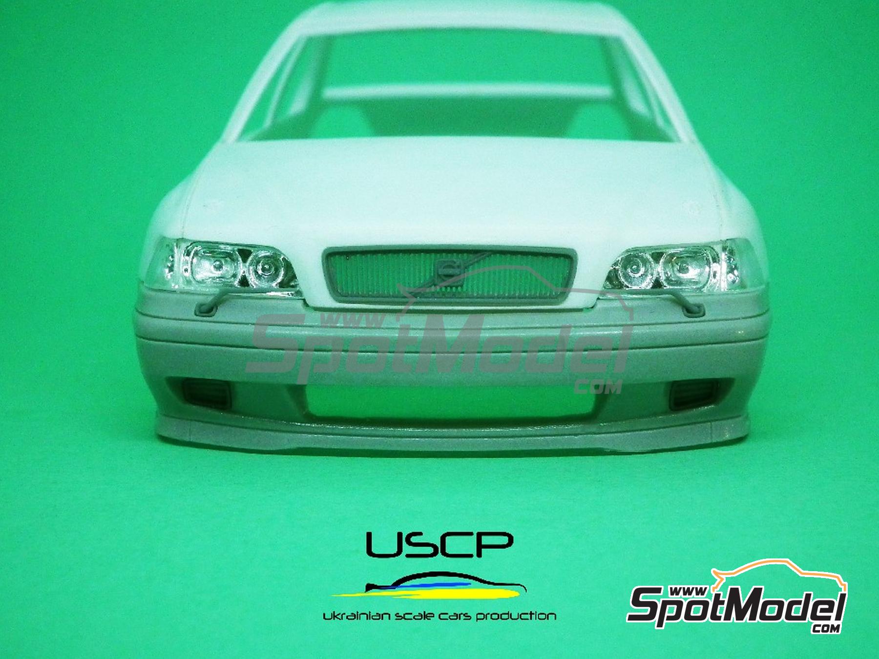 Image 2: Volvo S40 front bumper - Street version | Transkit in 1/24 scale manufactured by USCP (ref.&nbsp;24T064)
