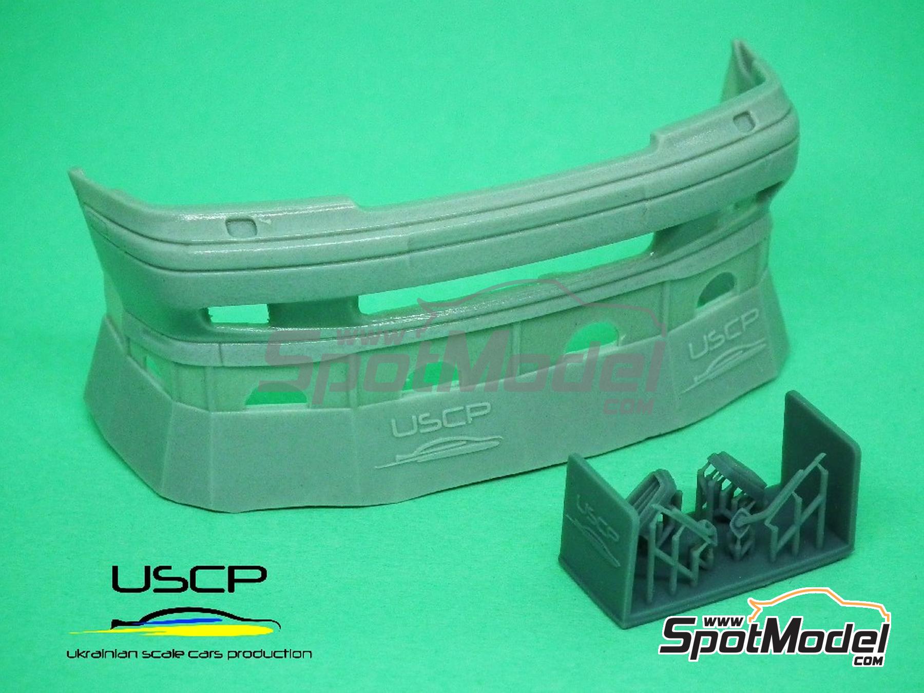 Image 4: Volvo S40 front bumper - Street version | Transkit in 1/24 scale manufactured by USCP (ref.&nbsp;24T064)