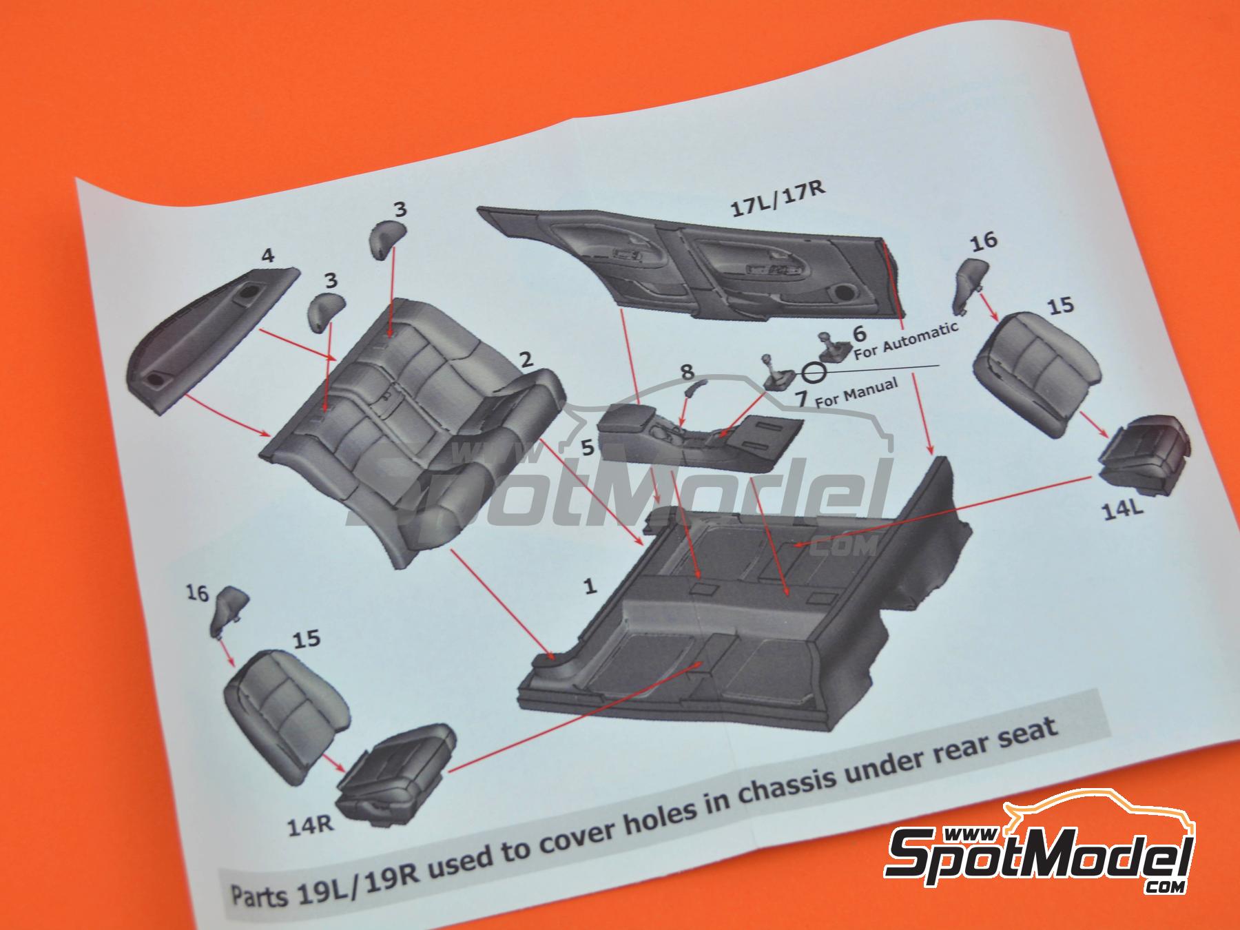 Image 10: Volvo S40 - Street version | Transkit in 1/24 scale manufactured by USCP (ref.&nbsp;24T065)