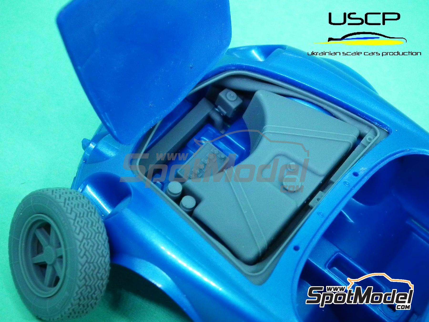 Image 2: Alpine A110 - parte delantera versi&oacute;n carretera | Set de mejora y detallado en escala&nbsp;1/24 fabricado por USCP (ref.&nbsp;24T068)