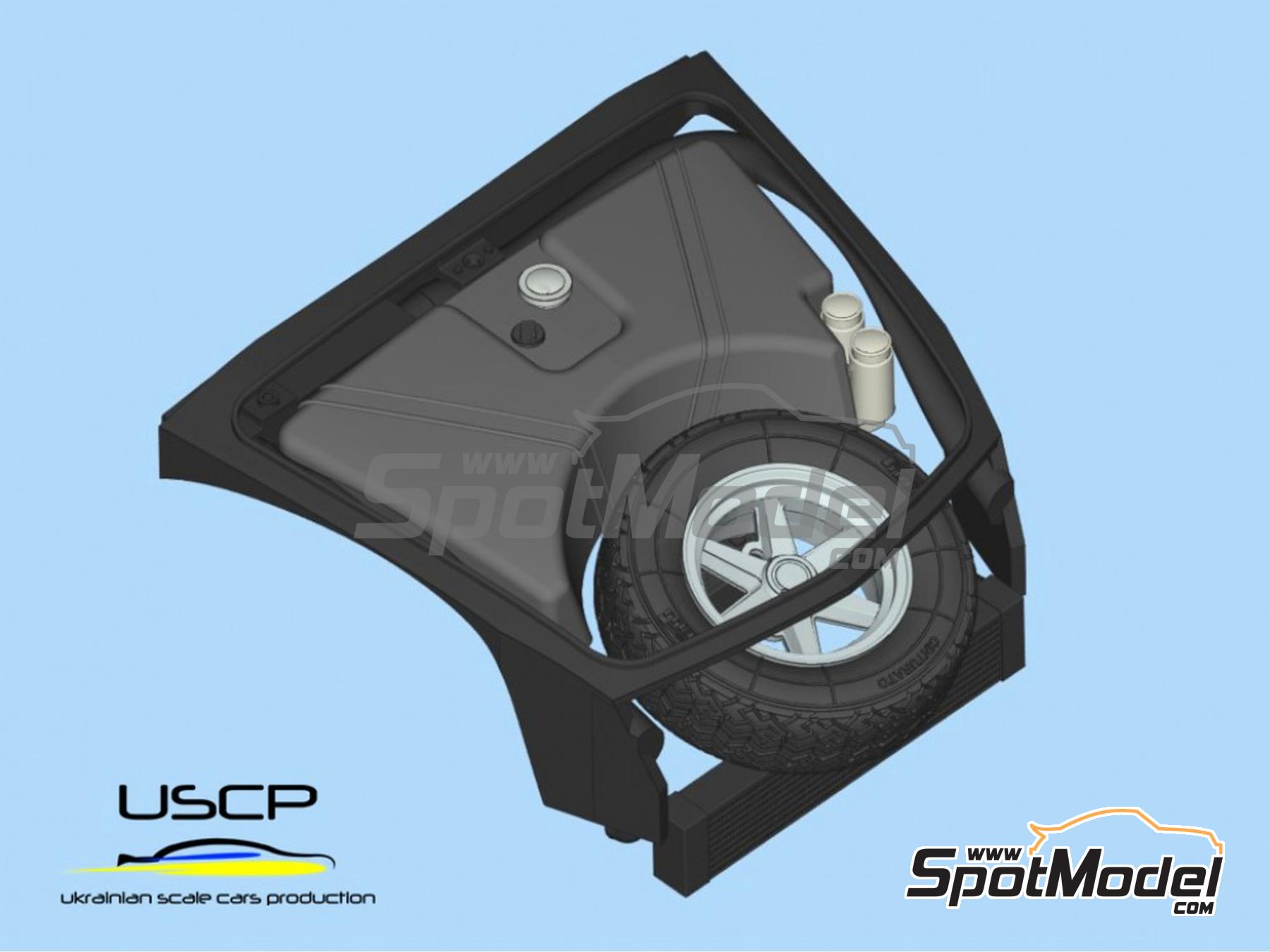 Image 3: Alpine A110 - parte delantera versi&oacute;n carretera | Set de mejora y detallado en escala&nbsp;1/24 fabricado por USCP (ref.&nbsp;24T068)