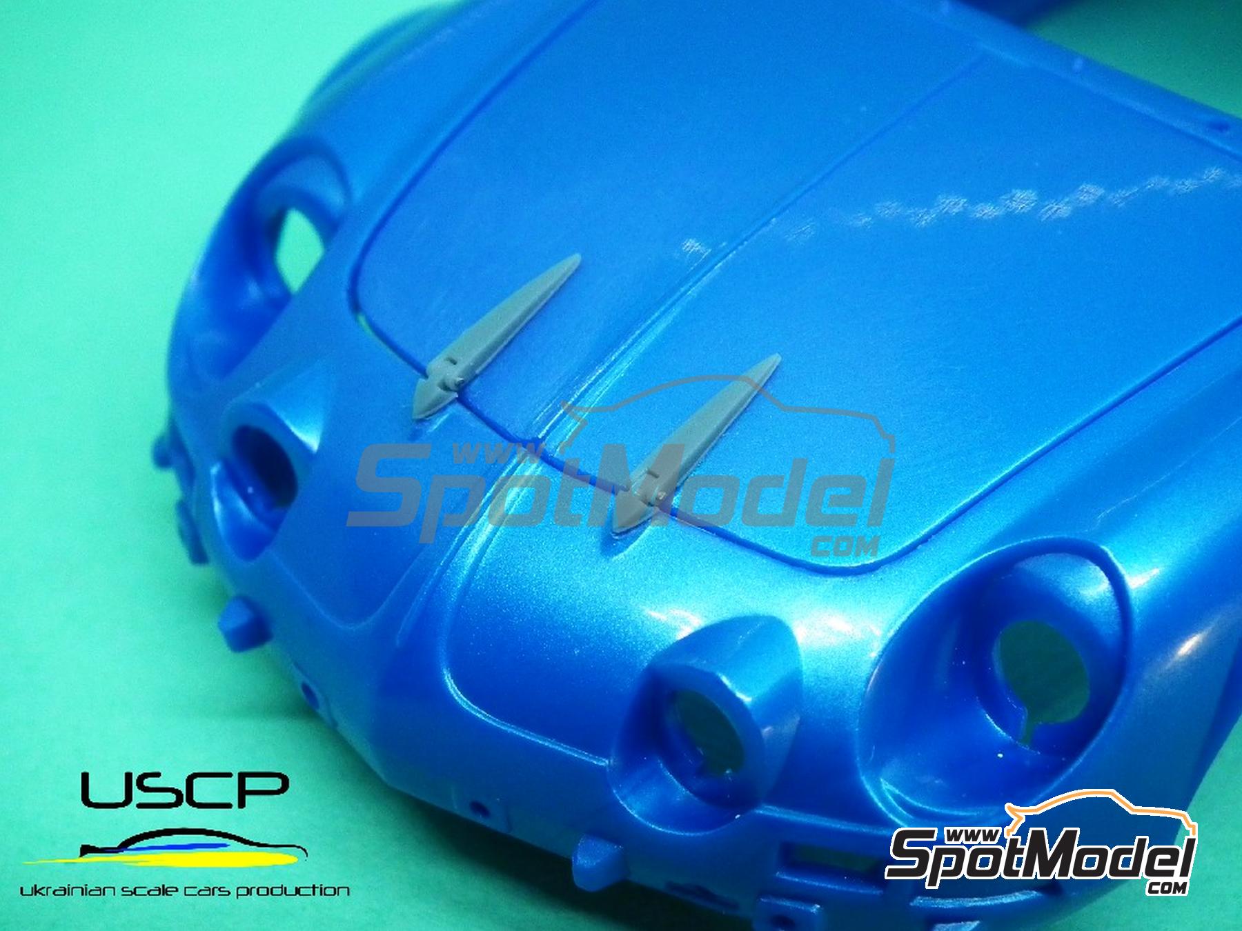 Image 5: Alpine A110 - parte delantera versi&oacute;n carretera | Set de mejora y detallado en escala&nbsp;1/24 fabricado por USCP (ref.&nbsp;24T068)