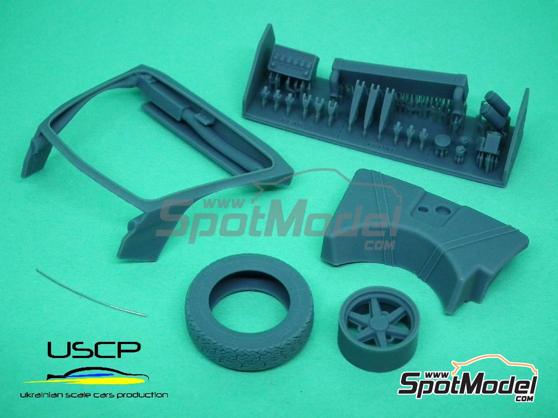Kit Résine 1/24 VW T2 Pick-up - USCP 24T049 | Maquette Non Assemblée, Voiture Civile, Fabrication Ukraine
