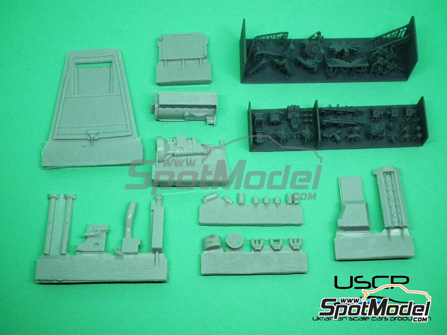 Image 13: Aston Martin DB5 | Motor en escala&nbsp;1/24 fabricado por USCP (ref.&nbsp;24T070)