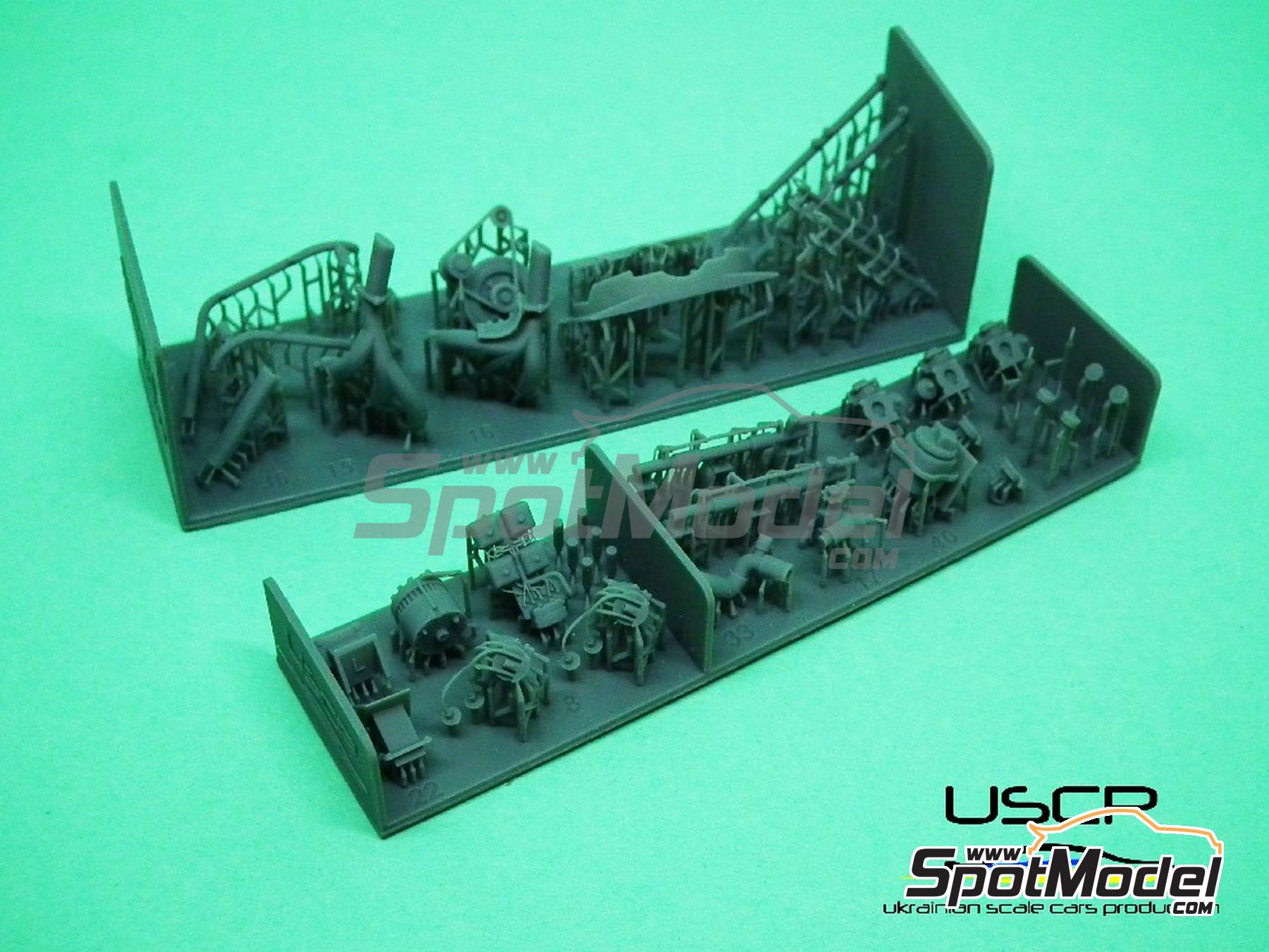 Image 14: Aston Martin DB5 | Motor en escala&nbsp;1/24 fabricado por USCP (ref.&nbsp;24T070)