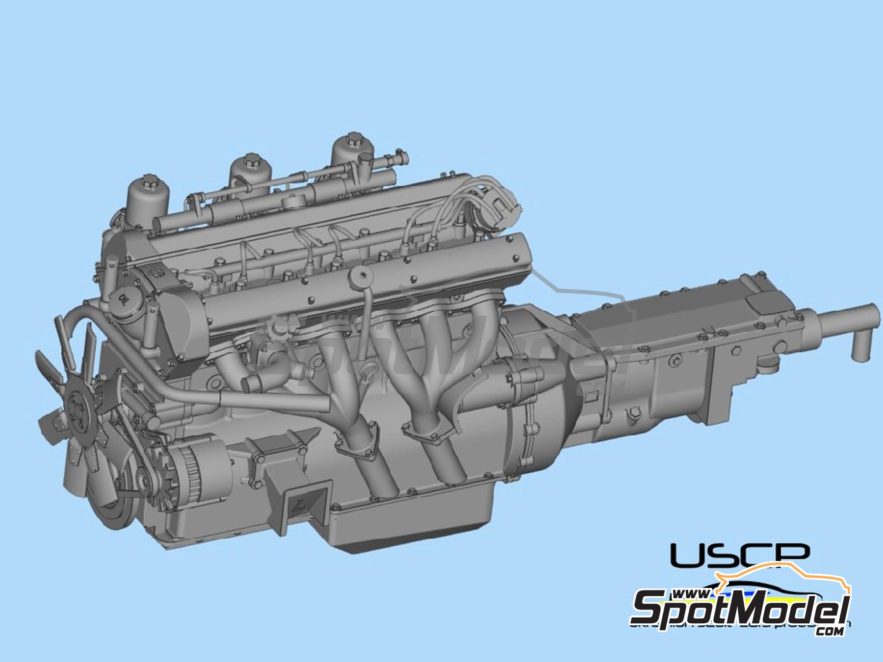 Image 16: Aston Martin DB5 | Motor en escala&nbsp;1/24 fabricado por USCP (ref.&nbsp;24T070)