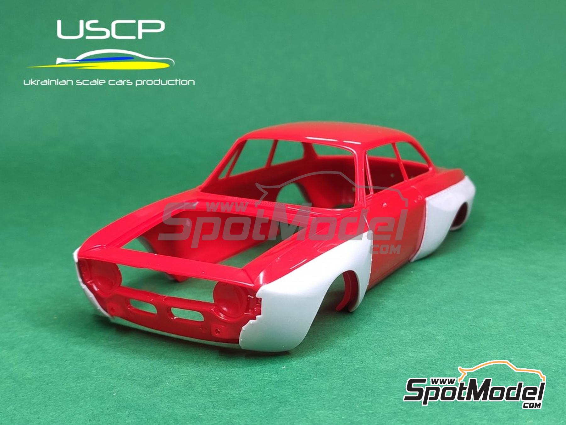 Image 1: Pasos de rueda ensanchados para Alfa Romeo Giulia Sprint GTA | Detalle en escala&nbsp;1/24 fabricado por USCP (ref.&nbsp;24T072)
