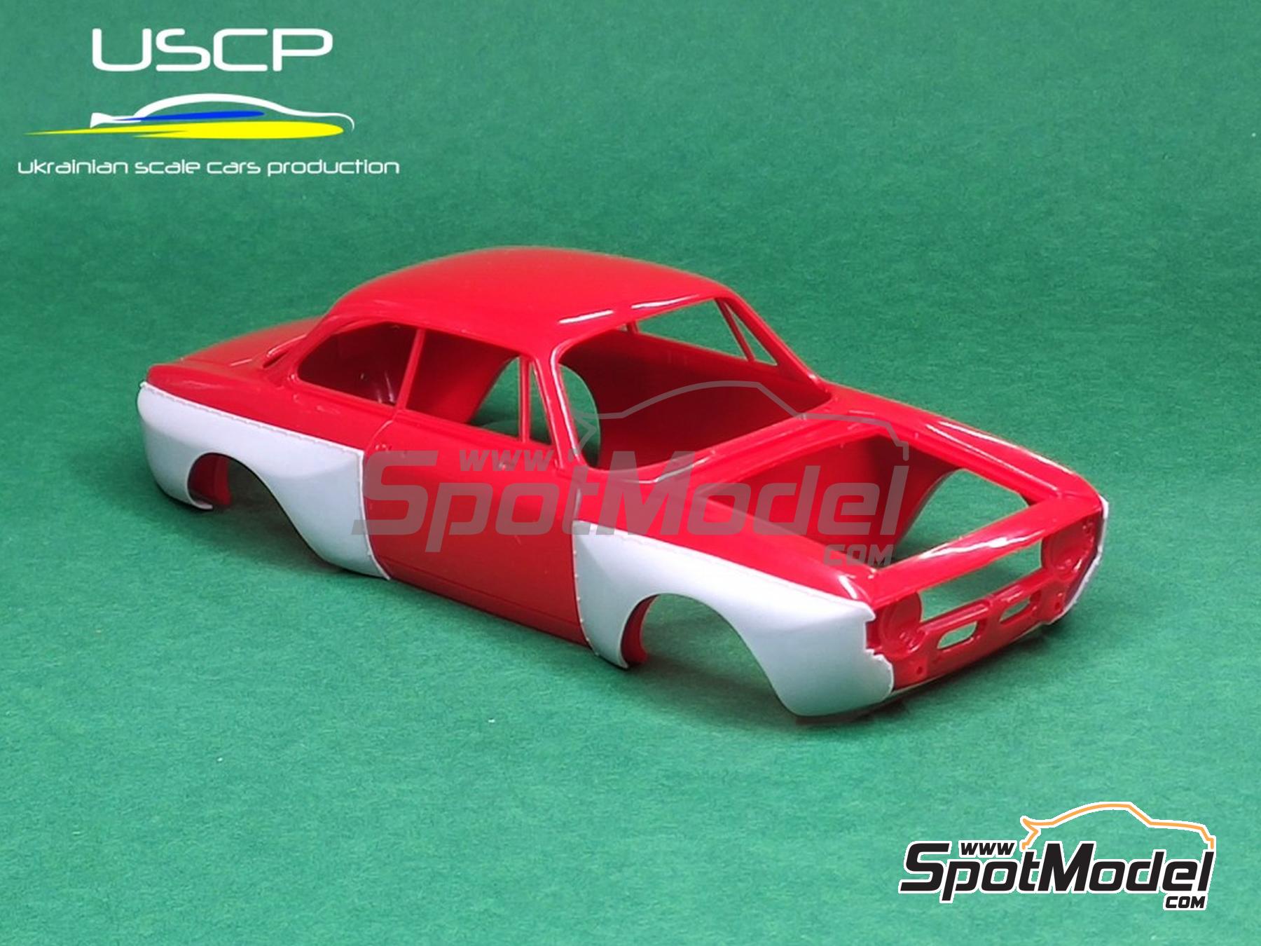 Image 2: Pasos de rueda ensanchados para Alfa Romeo Giulia Sprint GTA | Detalle en escala&nbsp;1/24 fabricado por USCP (ref.&nbsp;24T072)