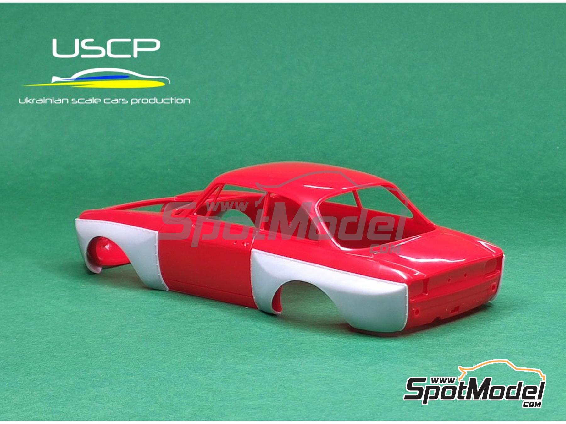 Image 4: Pasos de rueda ensanchados para Alfa Romeo Giulia Sprint GTA | Detalle en escala&nbsp;1/24 fabricado por USCP (ref.&nbsp;24T072)
