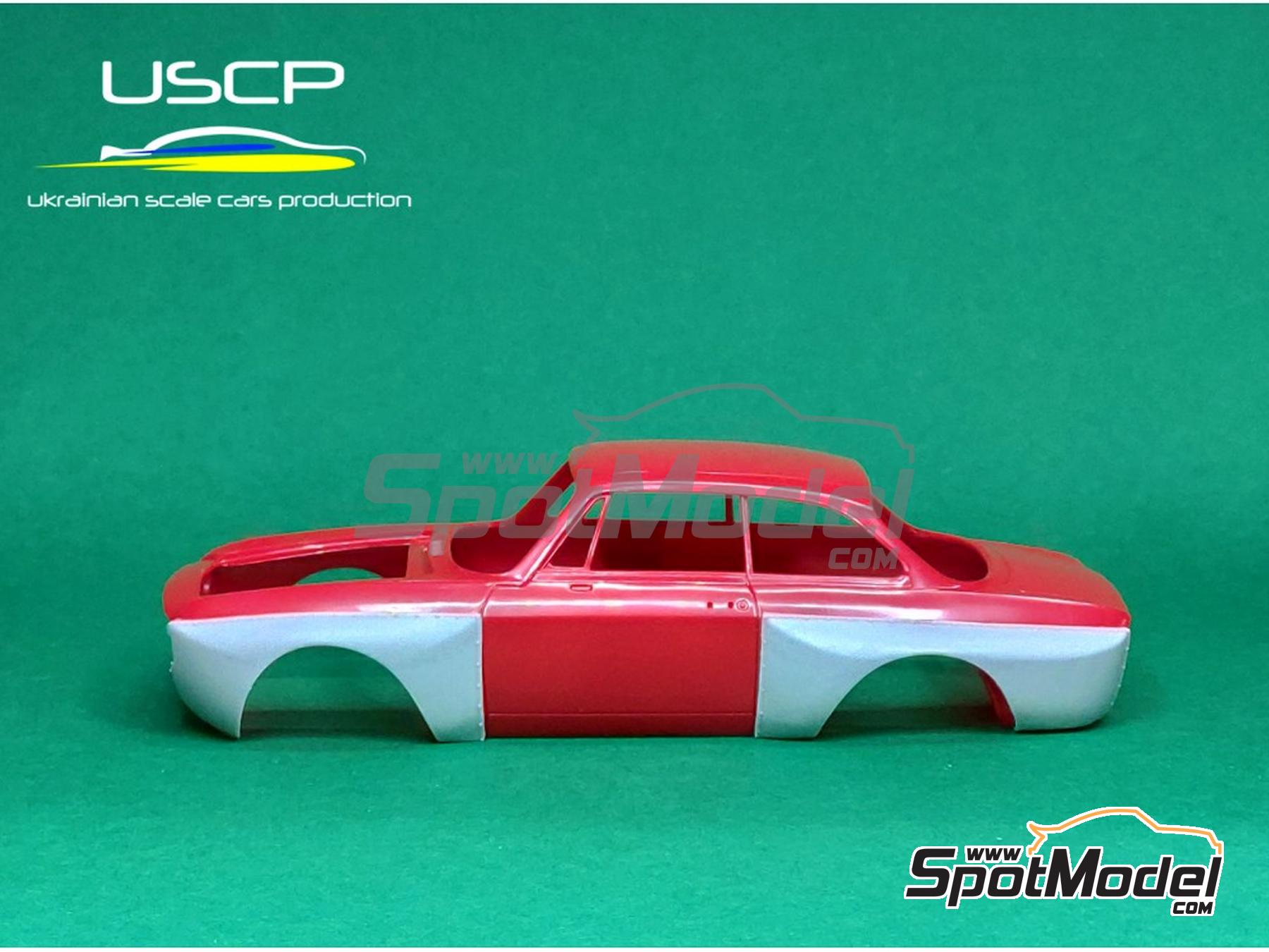 Image 5: Pasos de rueda ensanchados para Alfa Romeo Giulia Sprint GTA | Detalle en escala&nbsp;1/24 fabricado por USCP (ref.&nbsp;24T072)