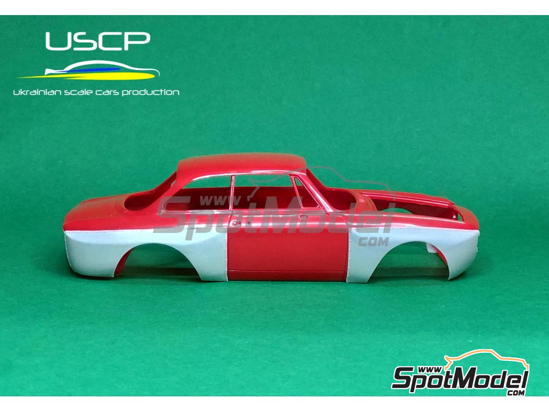Image 6: Pasos de rueda ensanchados para Alfa Romeo Giulia Sprint GTA | Detalle en escala&nbsp;1/24 fabricado por USCP (ref.&nbsp;24T072)