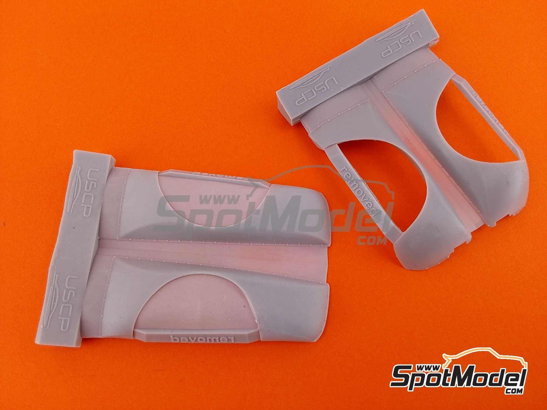 Image 10: Pasos de rueda ensanchados para Alfa Romeo Giulia Sprint GTA | Detalle en escala&nbsp;1/24 fabricado por USCP (ref.&nbsp;24T072)