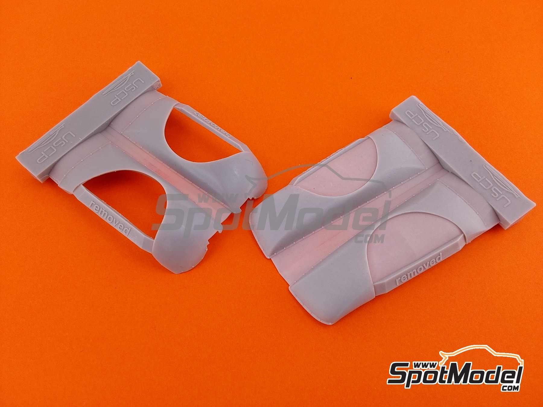 Image 11: Pasos de rueda ensanchados para Alfa Romeo Giulia Sprint GTA | Detalle en escala&nbsp;1/24 fabricado por USCP (ref.&nbsp;24T072)