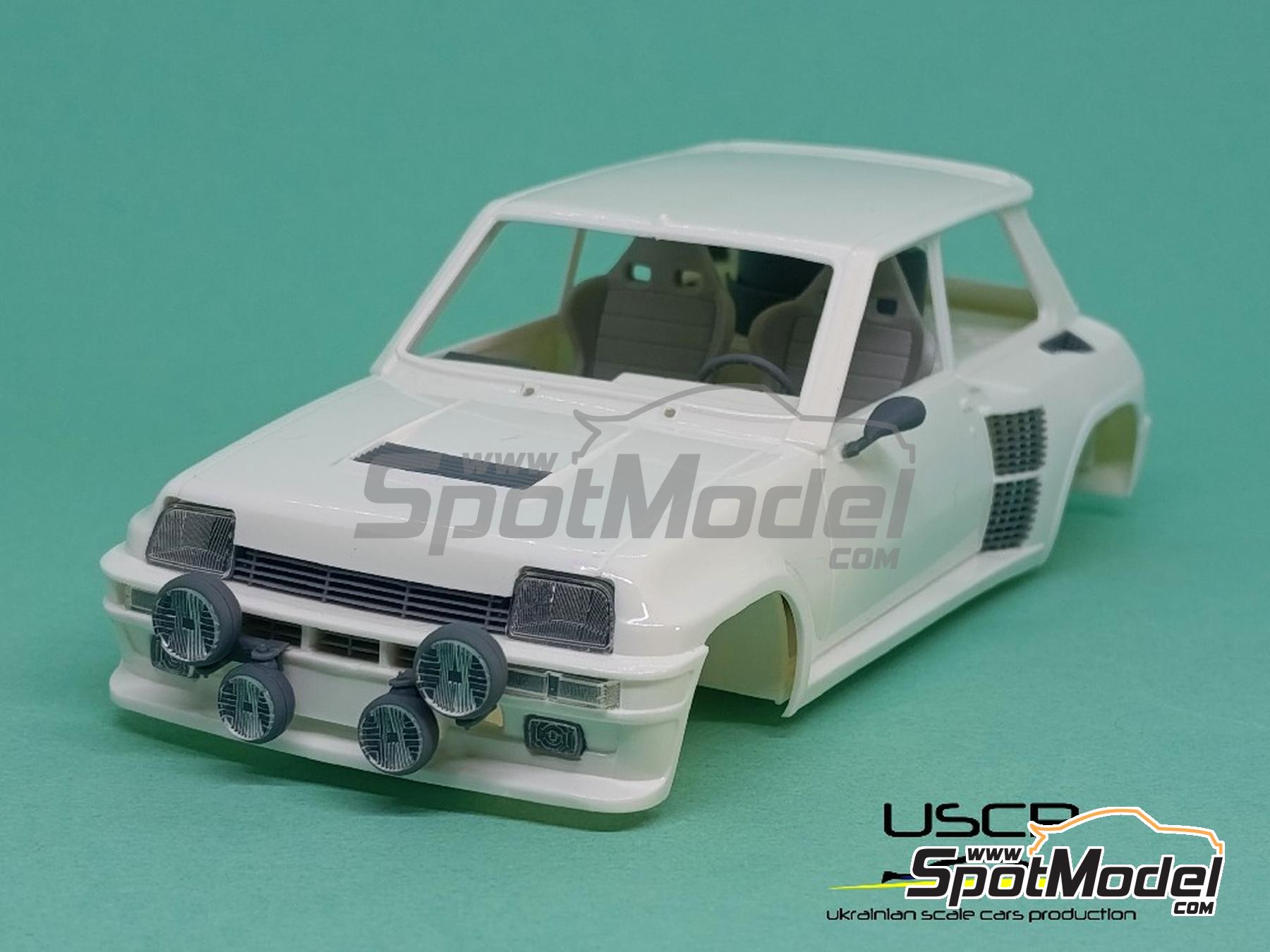 Image 1: Renault 5 Turbo Rally | Set de mejora y detallado en escala 1/24 fabricado por USCP (ref. 24T073)