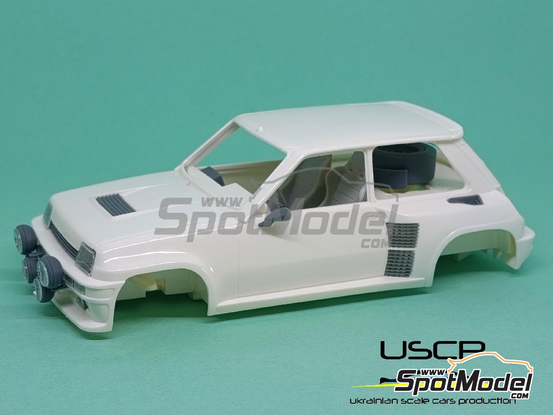 Image 2: Renault 5 Turbo Rally | Set de mejora y detallado en escala 1/24 fabricado por USCP (ref. 24T073)