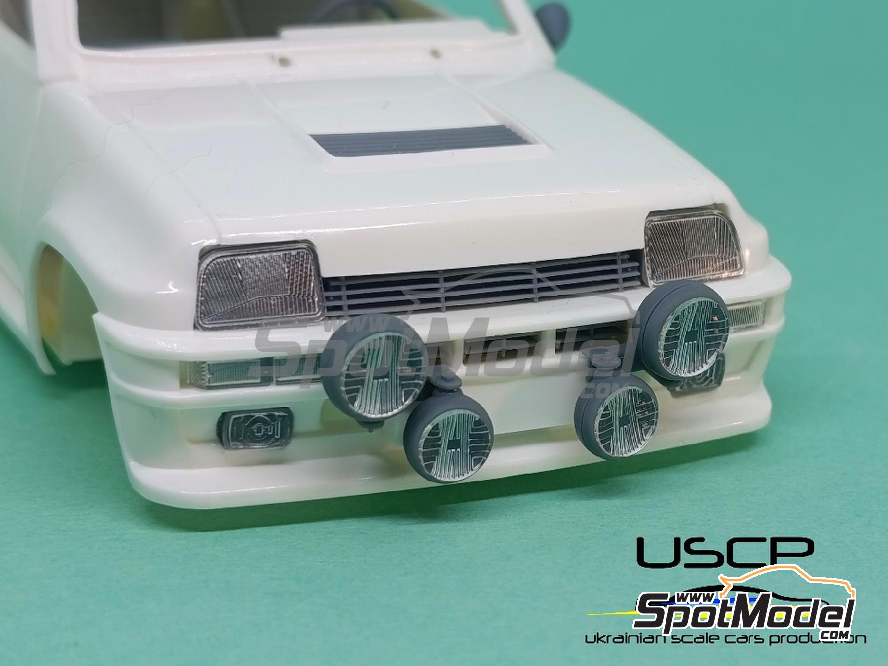 Image 3: Renault 5 Turbo Rally | Set de mejora y detallado en escala 1/24 fabricado por USCP (ref. 24T073)