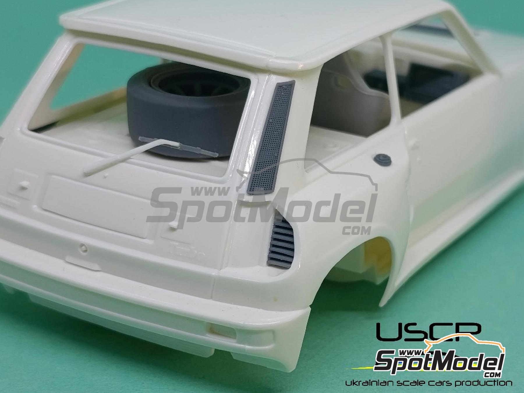 Image 4: Renault 5 Turbo Rally | Set de mejora y detallado en escala 1/24 fabricado por USCP (ref. 24T073)