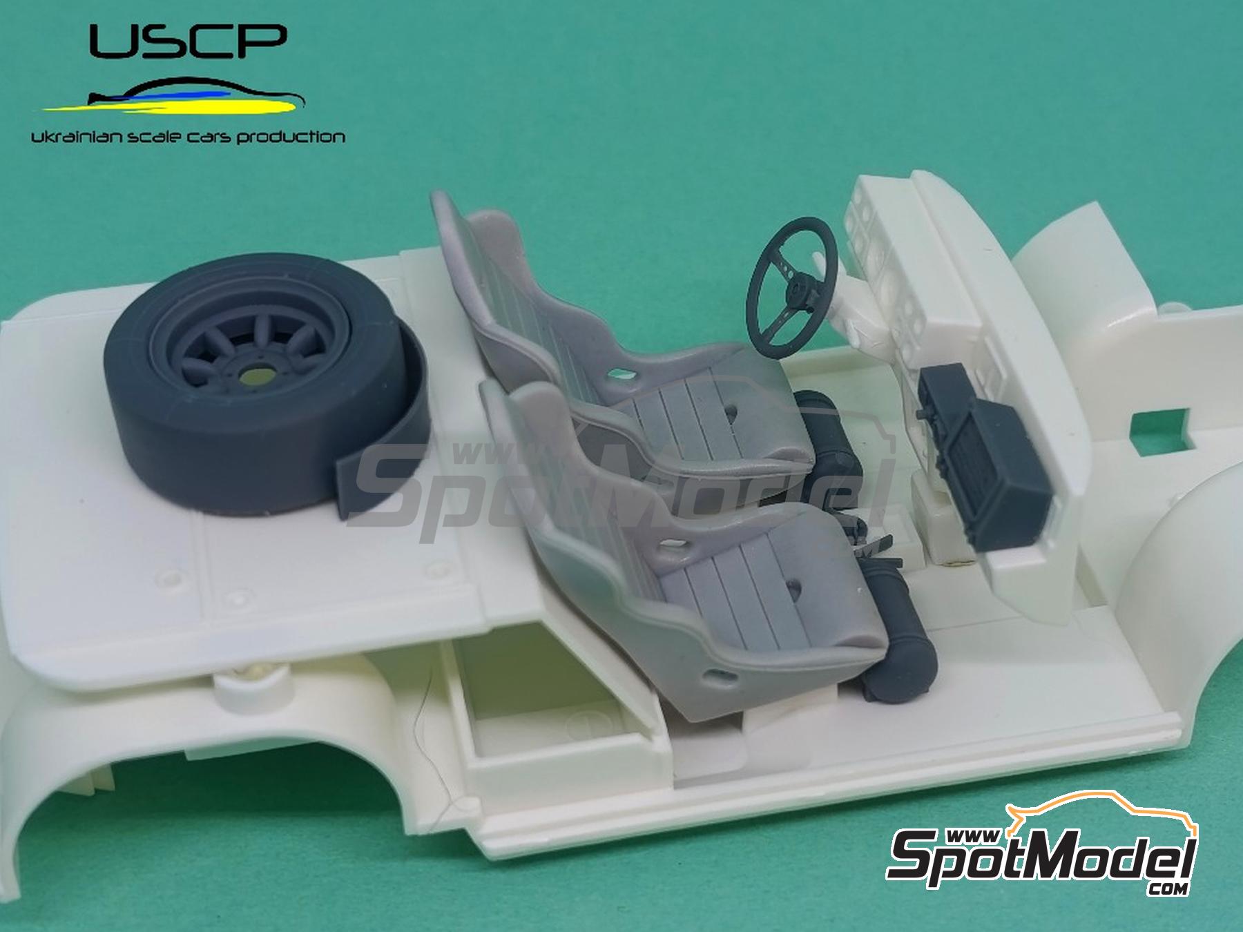 Image 6: Renault 5 Turbo Rally | Set de mejora y detallado en escala 1/24 fabricado por USCP (ref. 24T073)