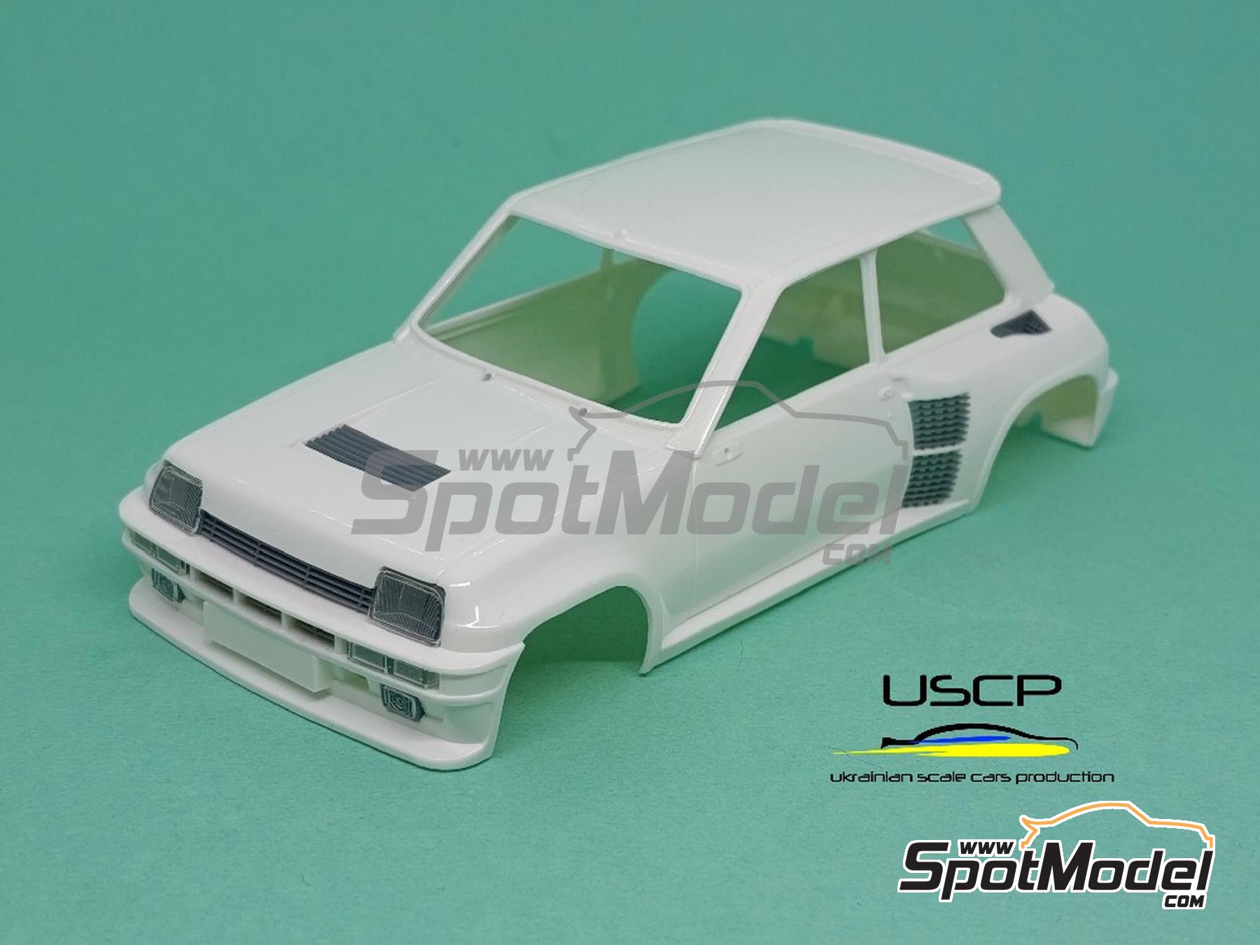 Image 1: Renault 5 Turbo | Set de mejora y detallado en escala 1/24 fabricado por USCP (ref. 24T074)